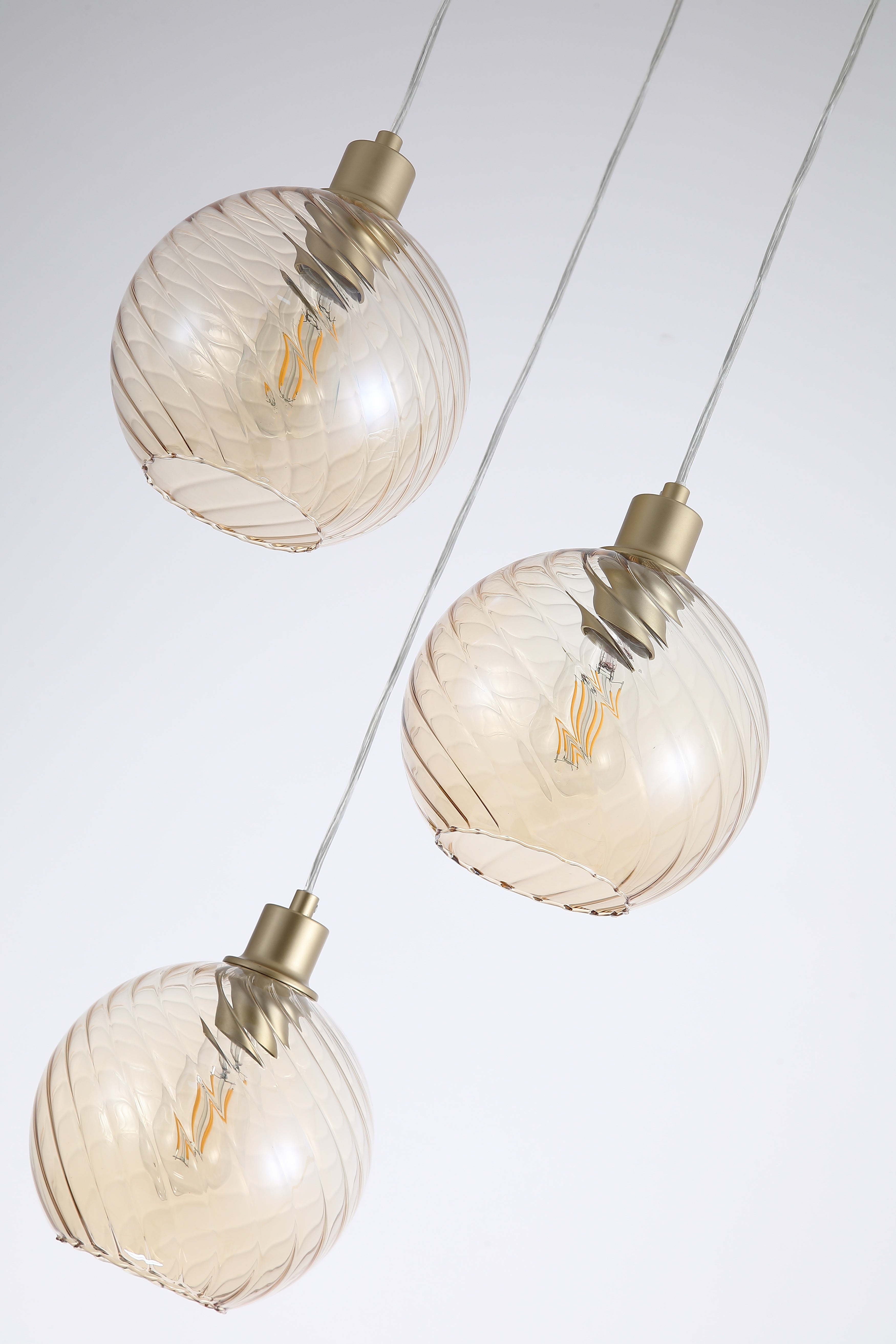 Radiance 3Lt  Multi Drop Pendant
