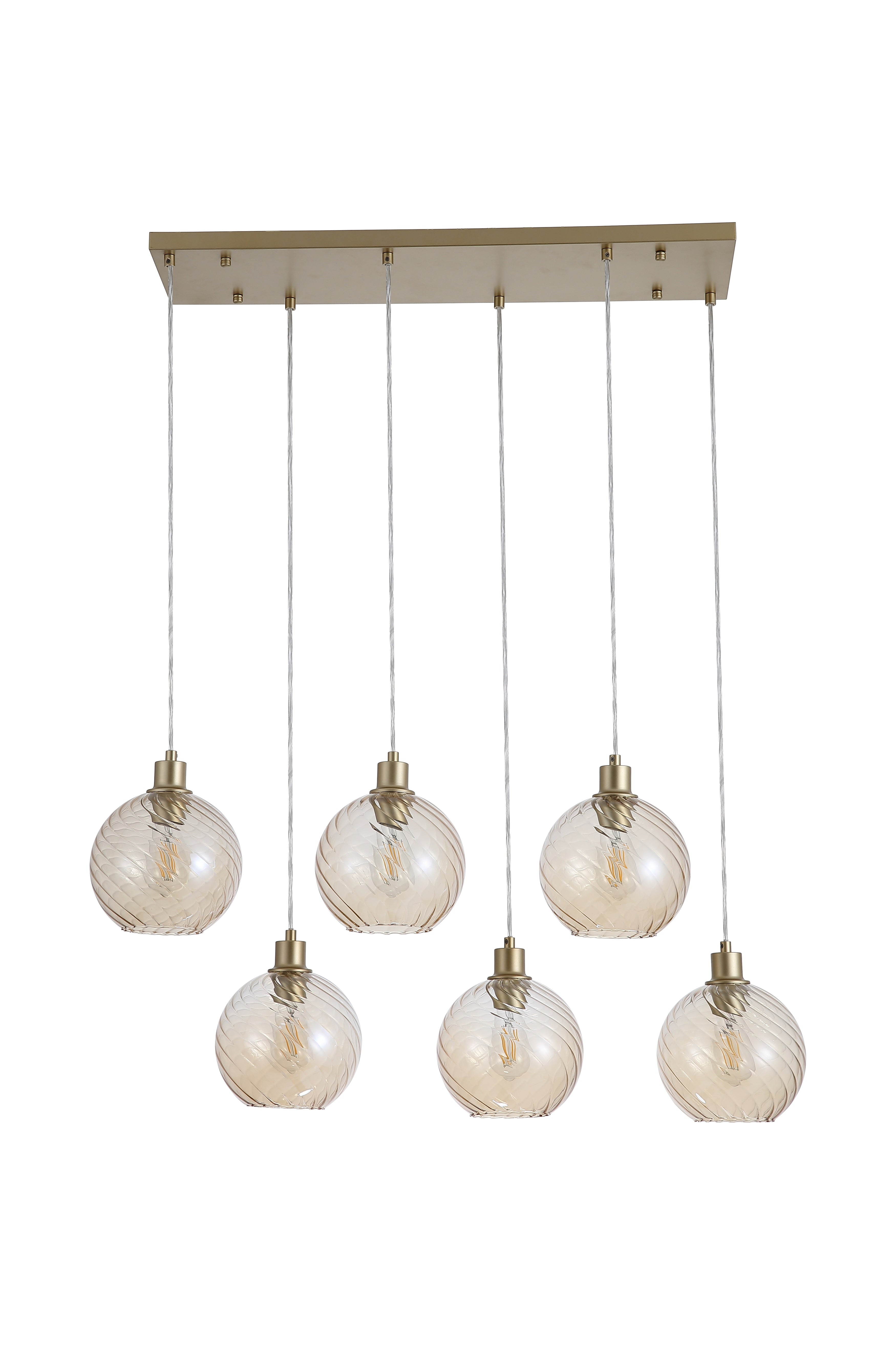 Radiance 6Lt Bar Pendant