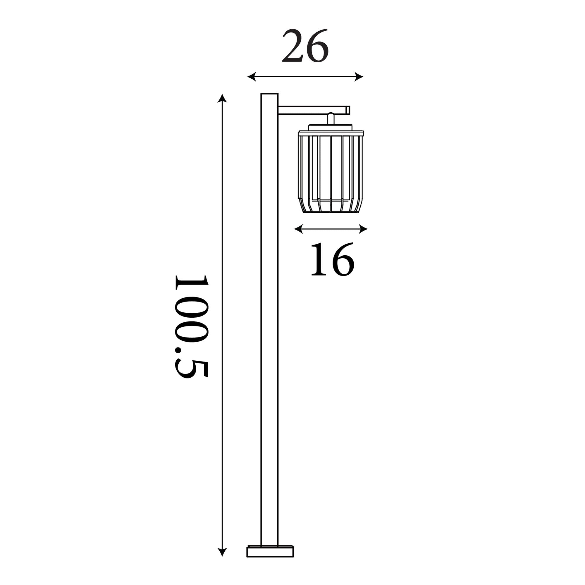 Reed 1Lt Post Light