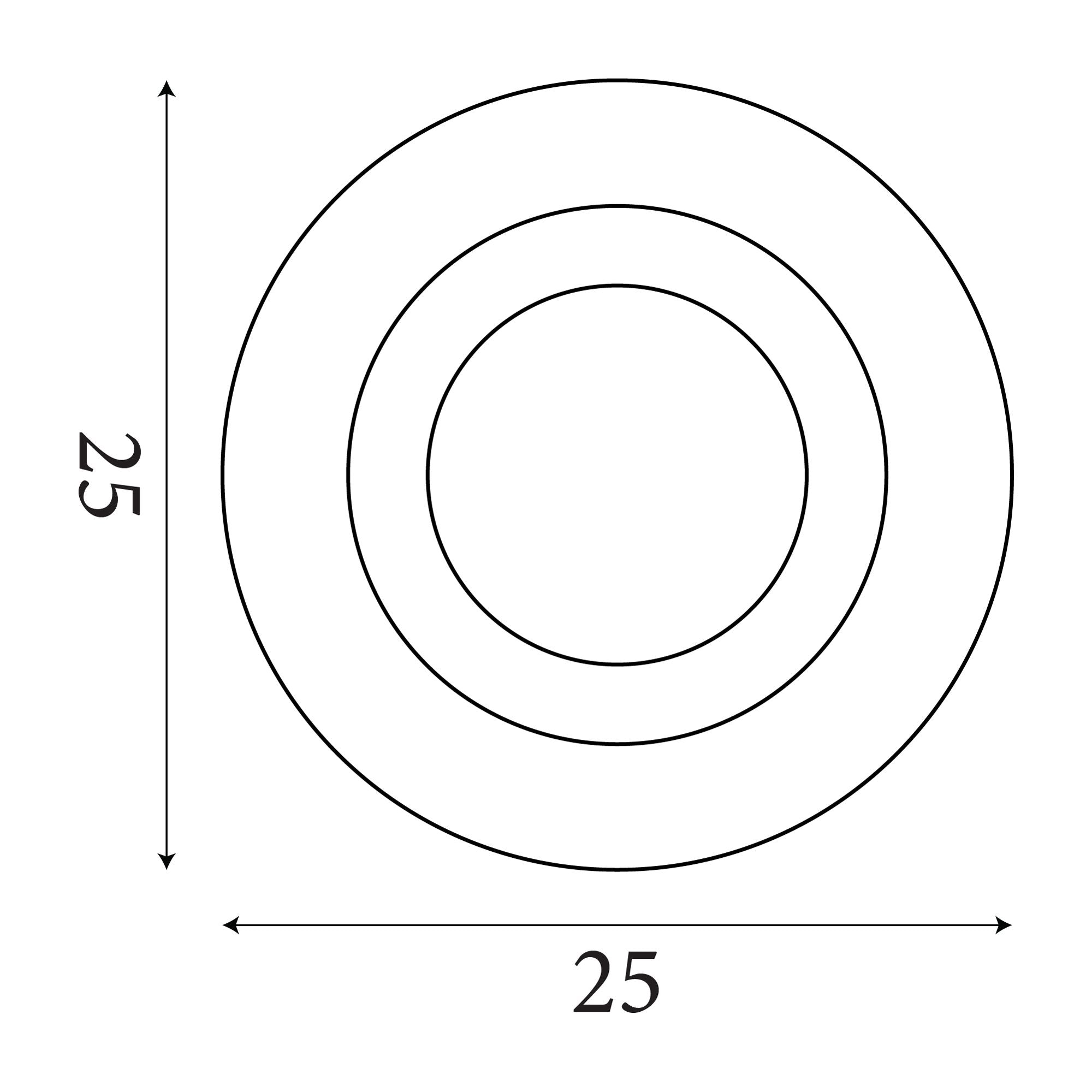 Ringo LED 250mm Round Flush