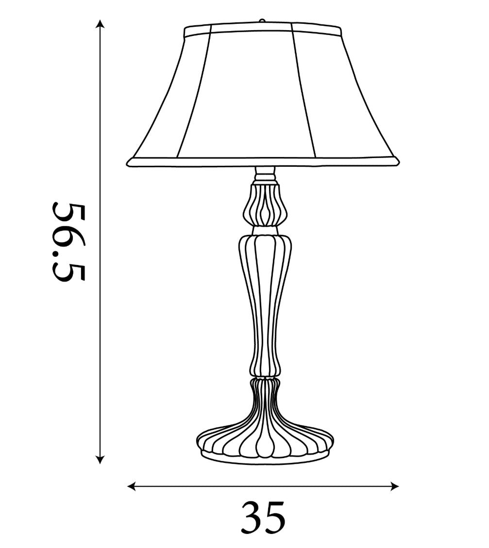 Emily 1Lt Table Lamp with Linen Shade