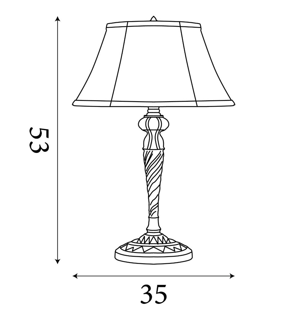 Amy 1Lt Table Lamp with Linen Shade