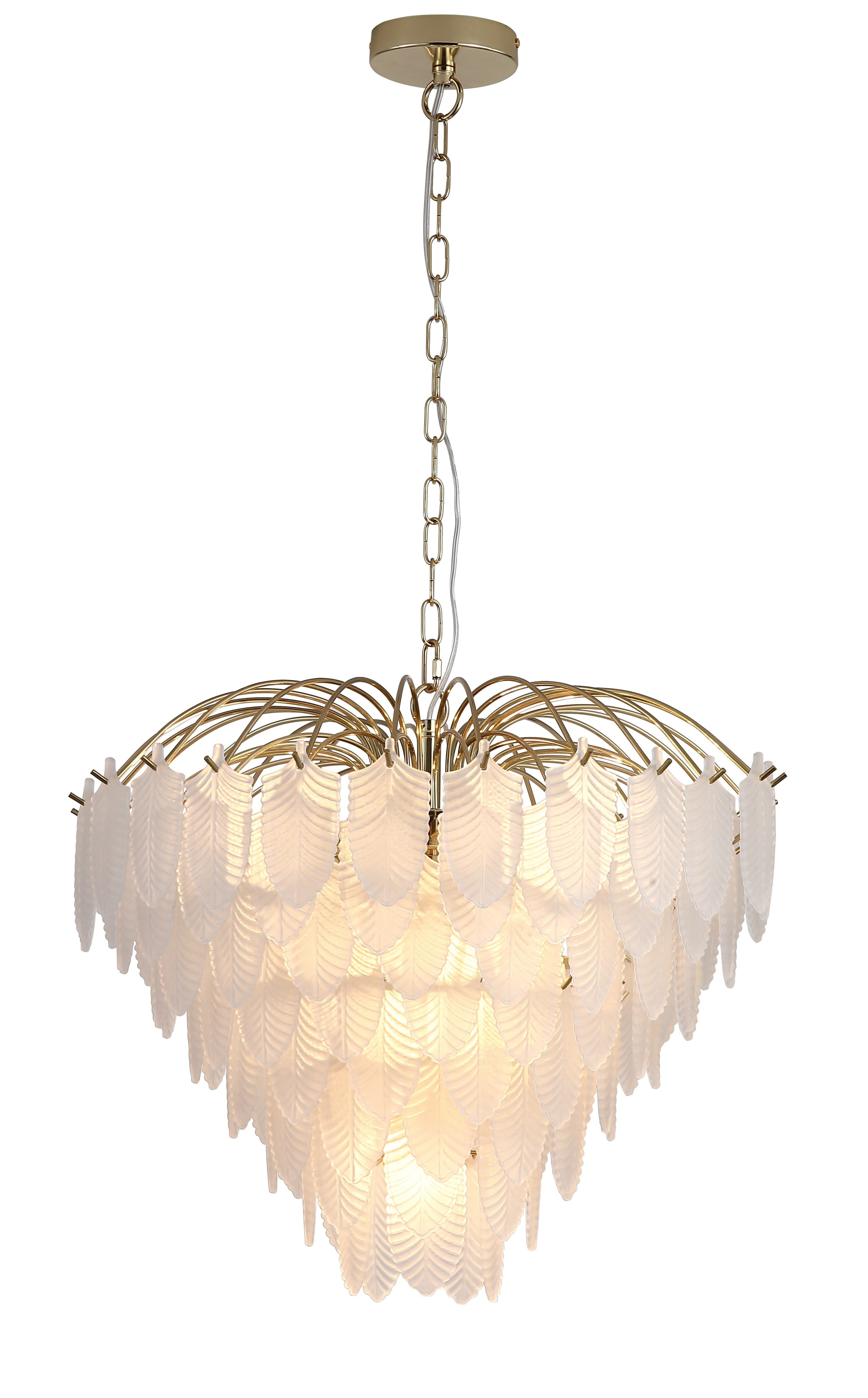Feather 6Lt Pendant