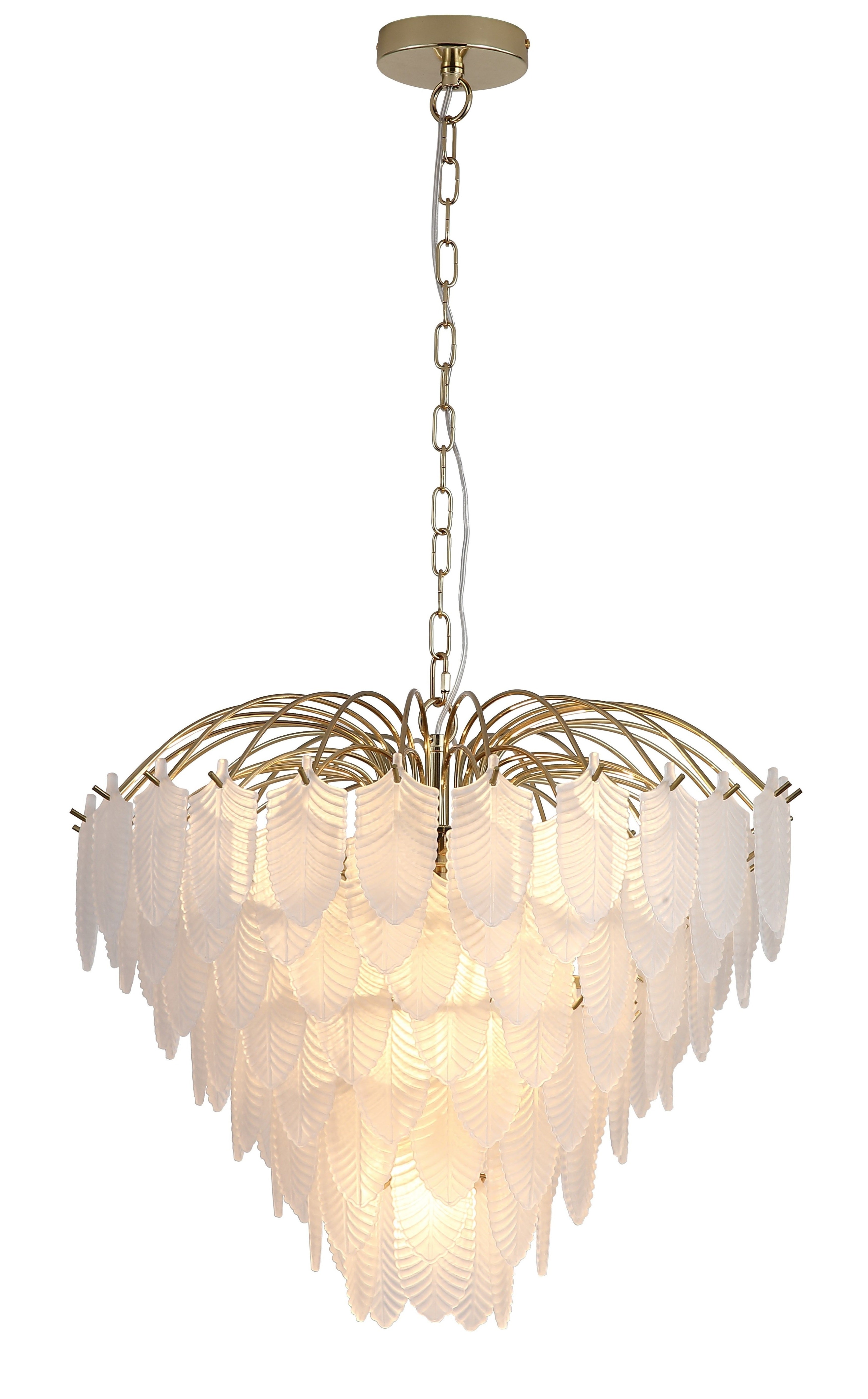 Feather 6Lt Pendant