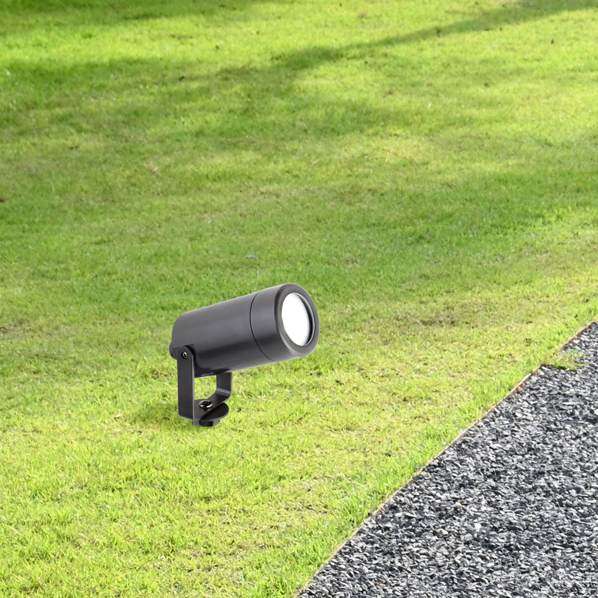 Spikey Outdoor Coastal Spotlight