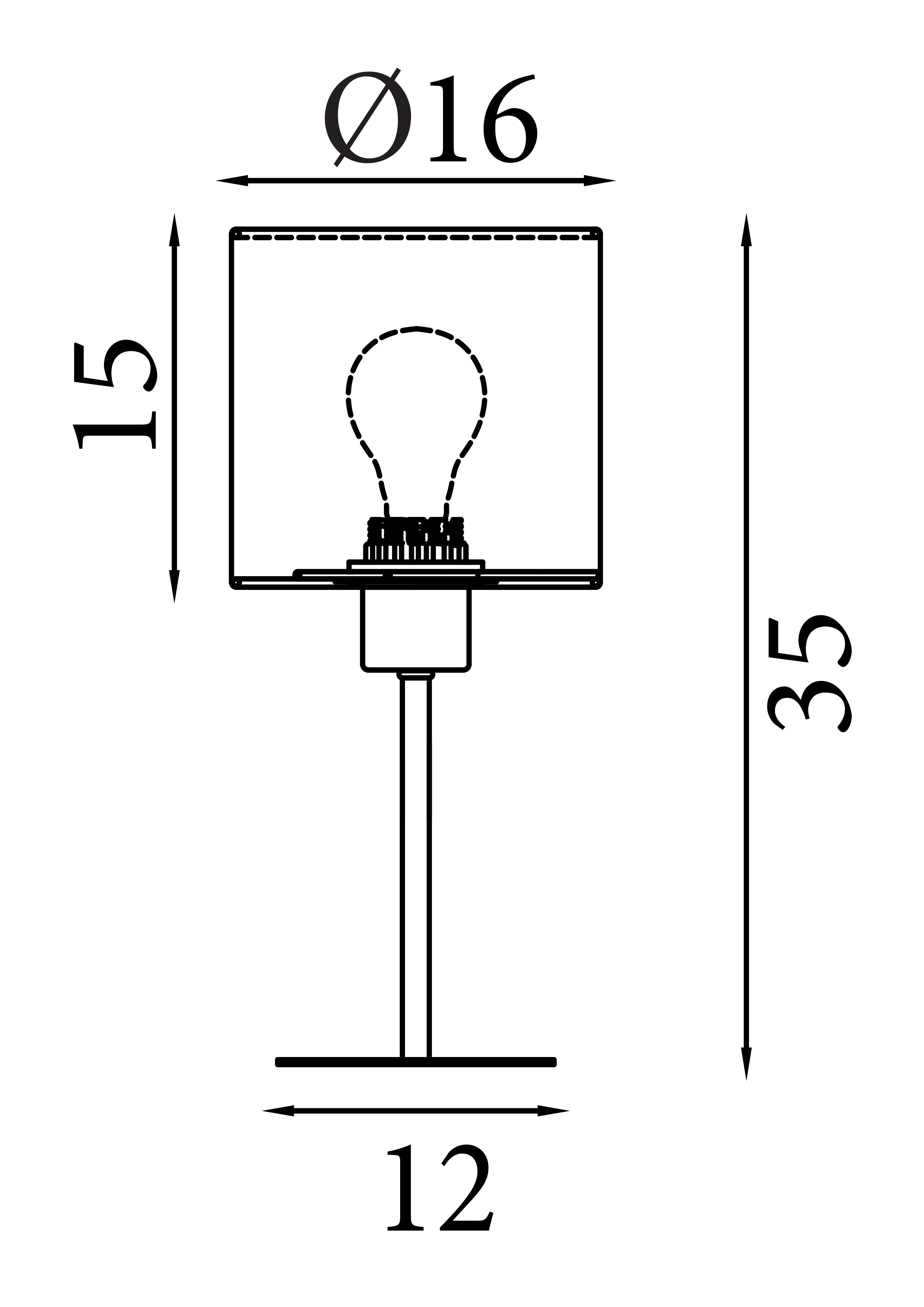 Chelsea 1Lt Table Lamp