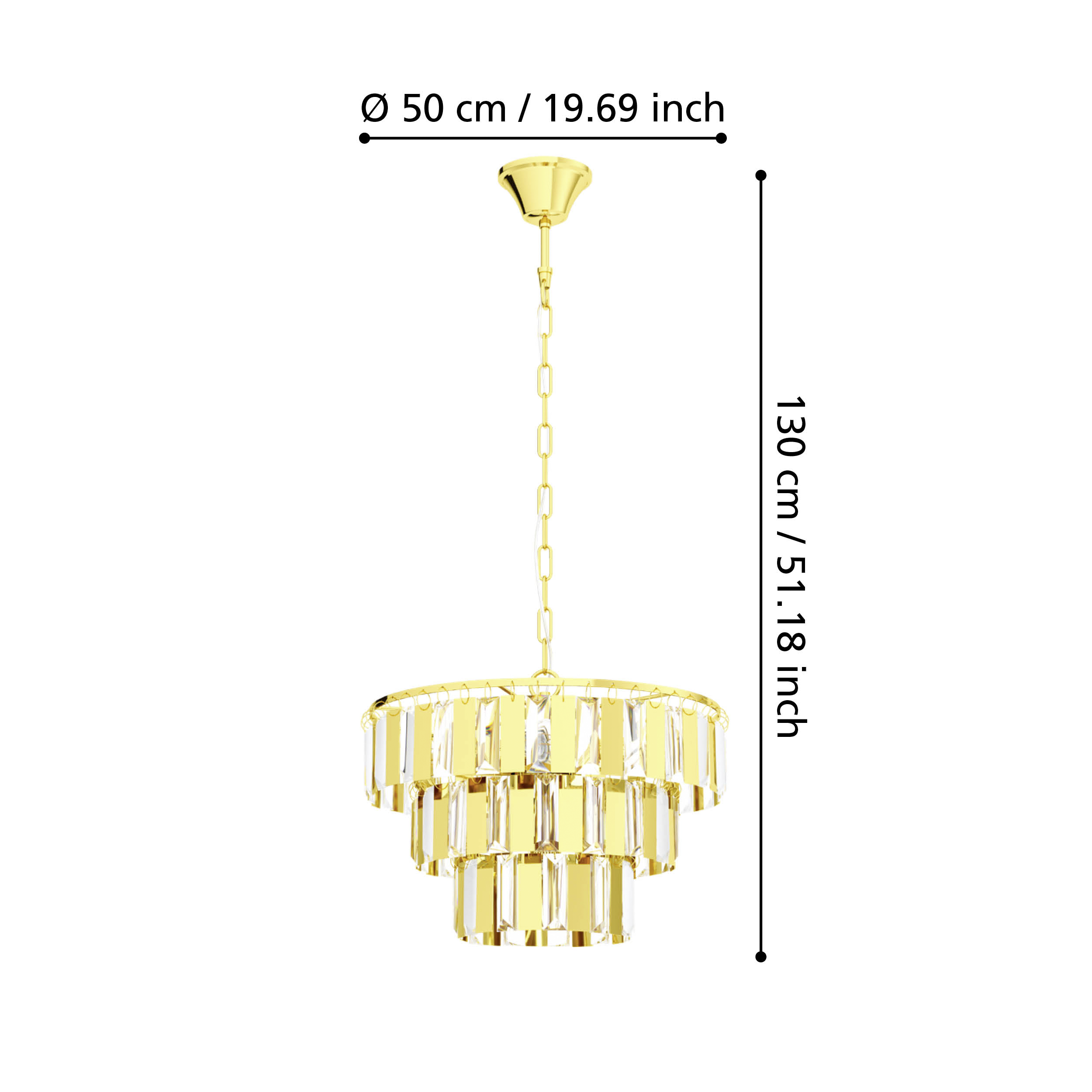 ERSEKA 5  Lamp Chandelier