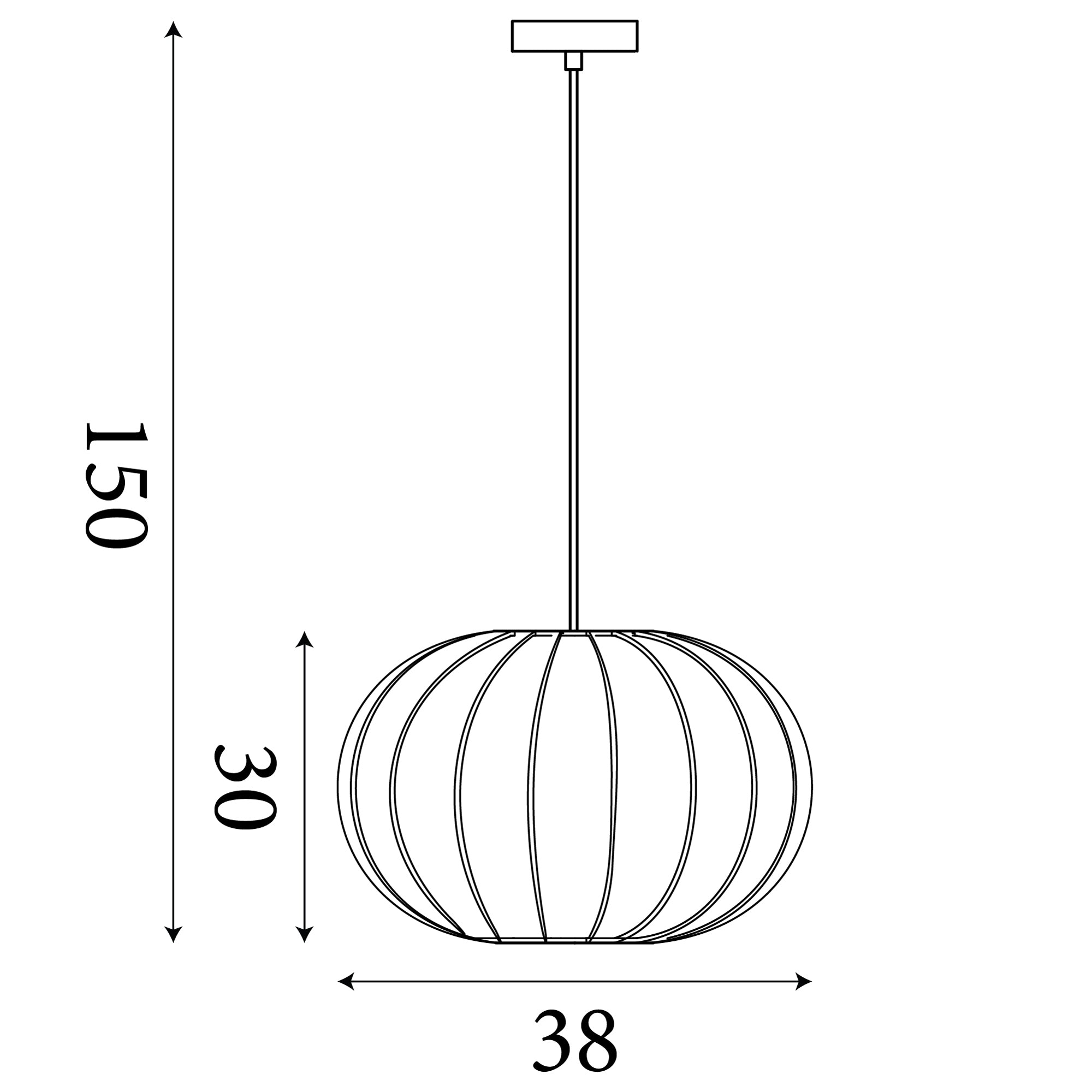Radiant 1Lt Pendant