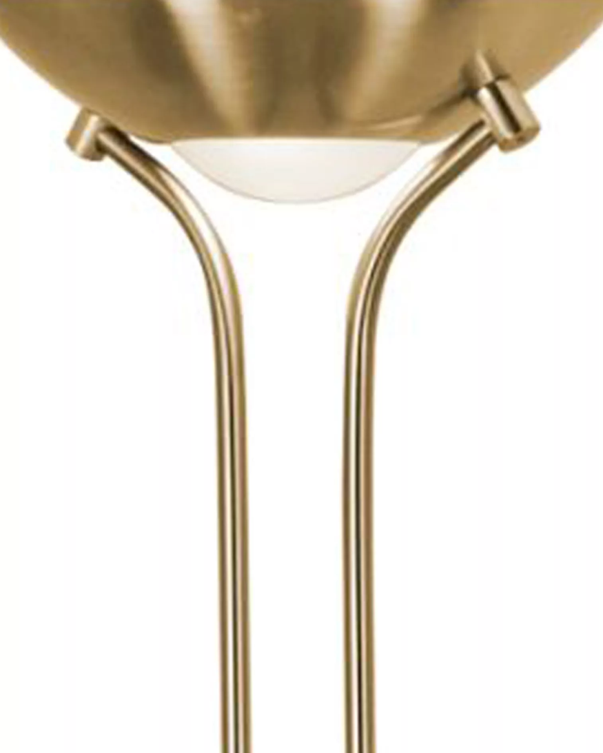5430SB  Mother & Child LED Dimmable Floor Lamp - Satin Brass