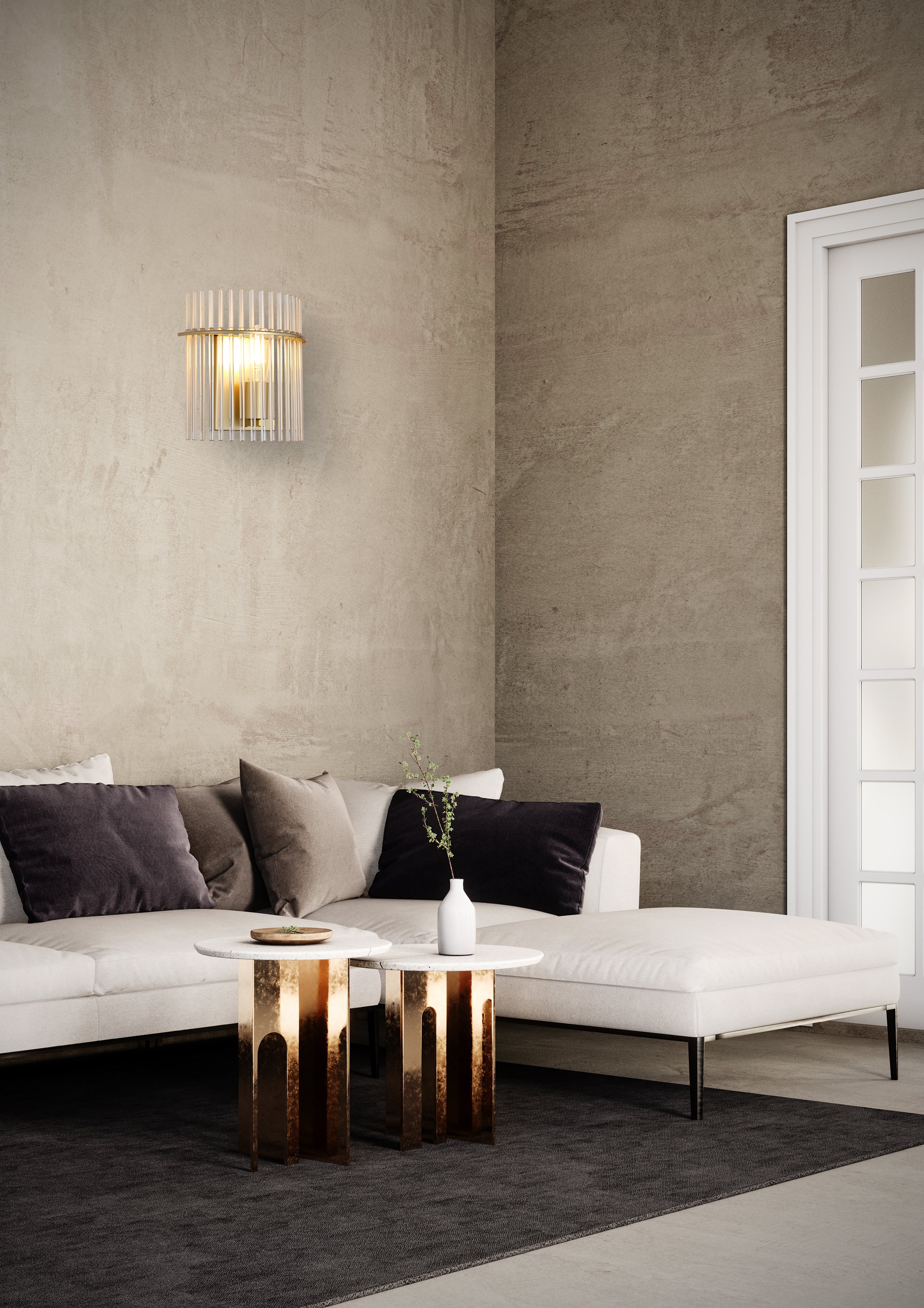 Swizzle 1Lt Wall Light