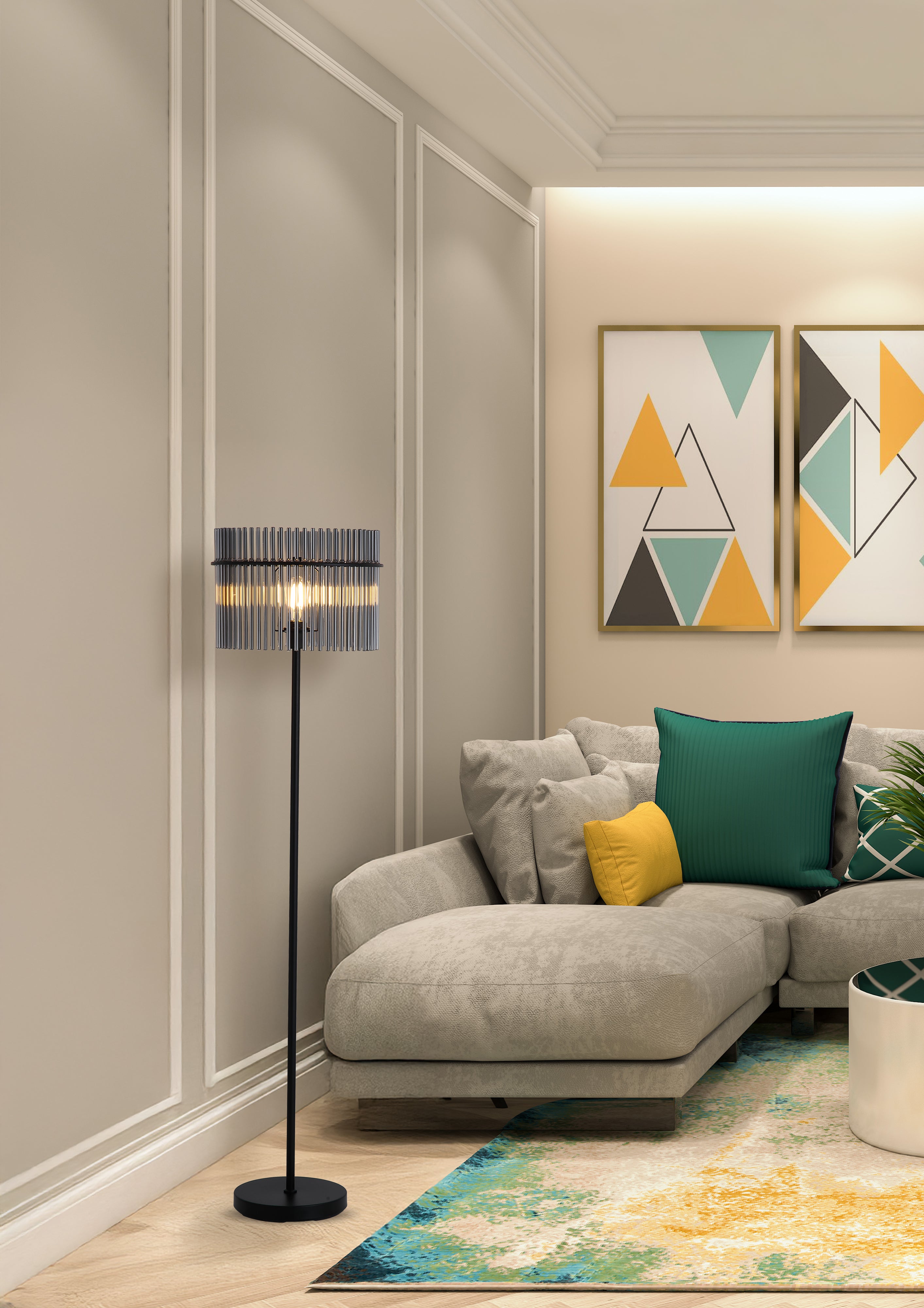 Swizzle 1Lt Floor Lamp