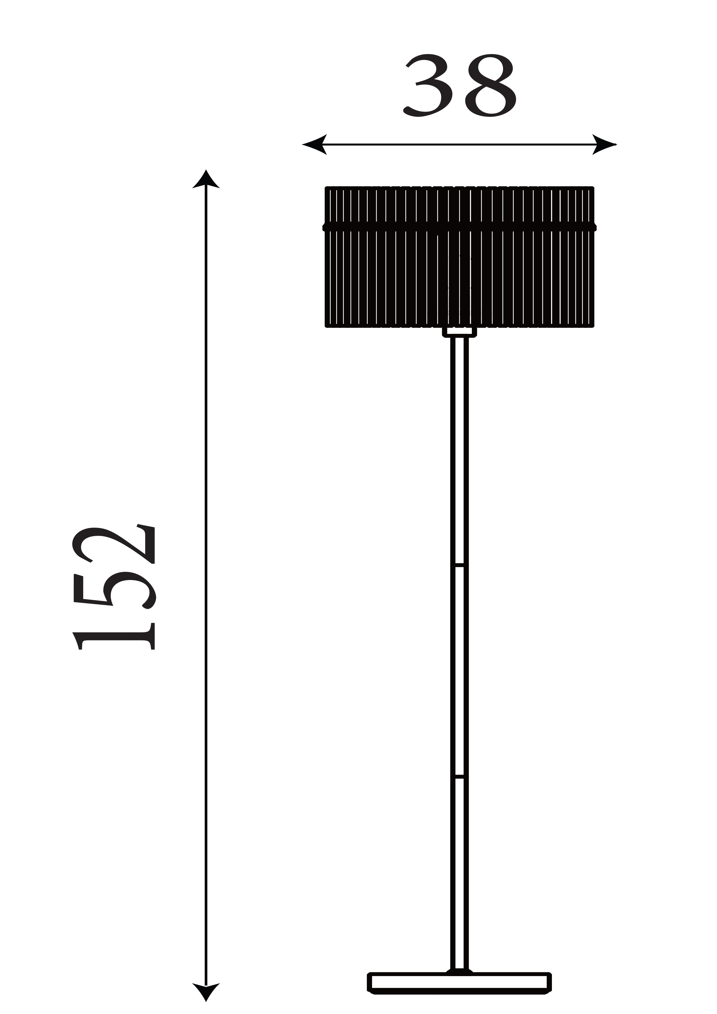 Swizzle 1Lt Floor Lamp