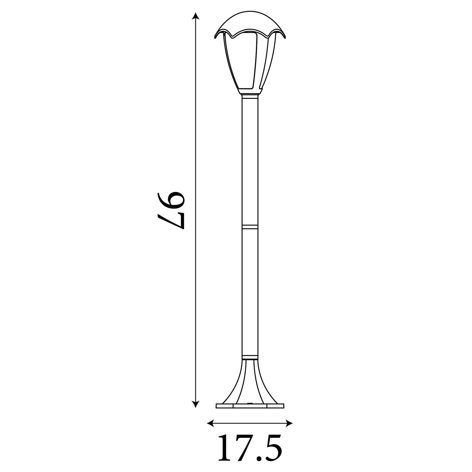 Bluebell Outdoor Post