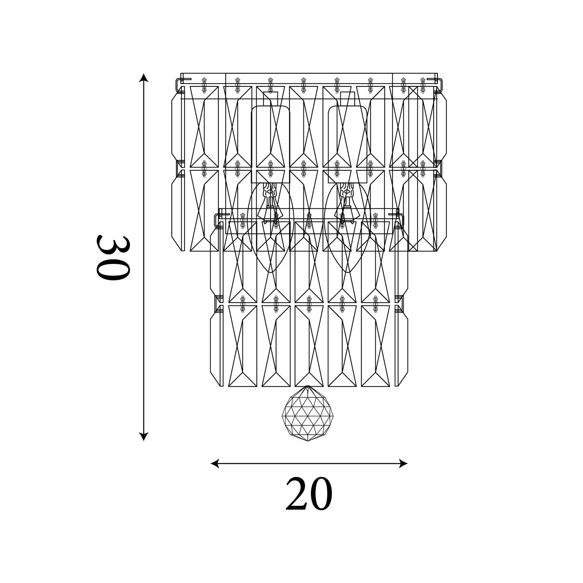 Empire 2LT Wall Light
