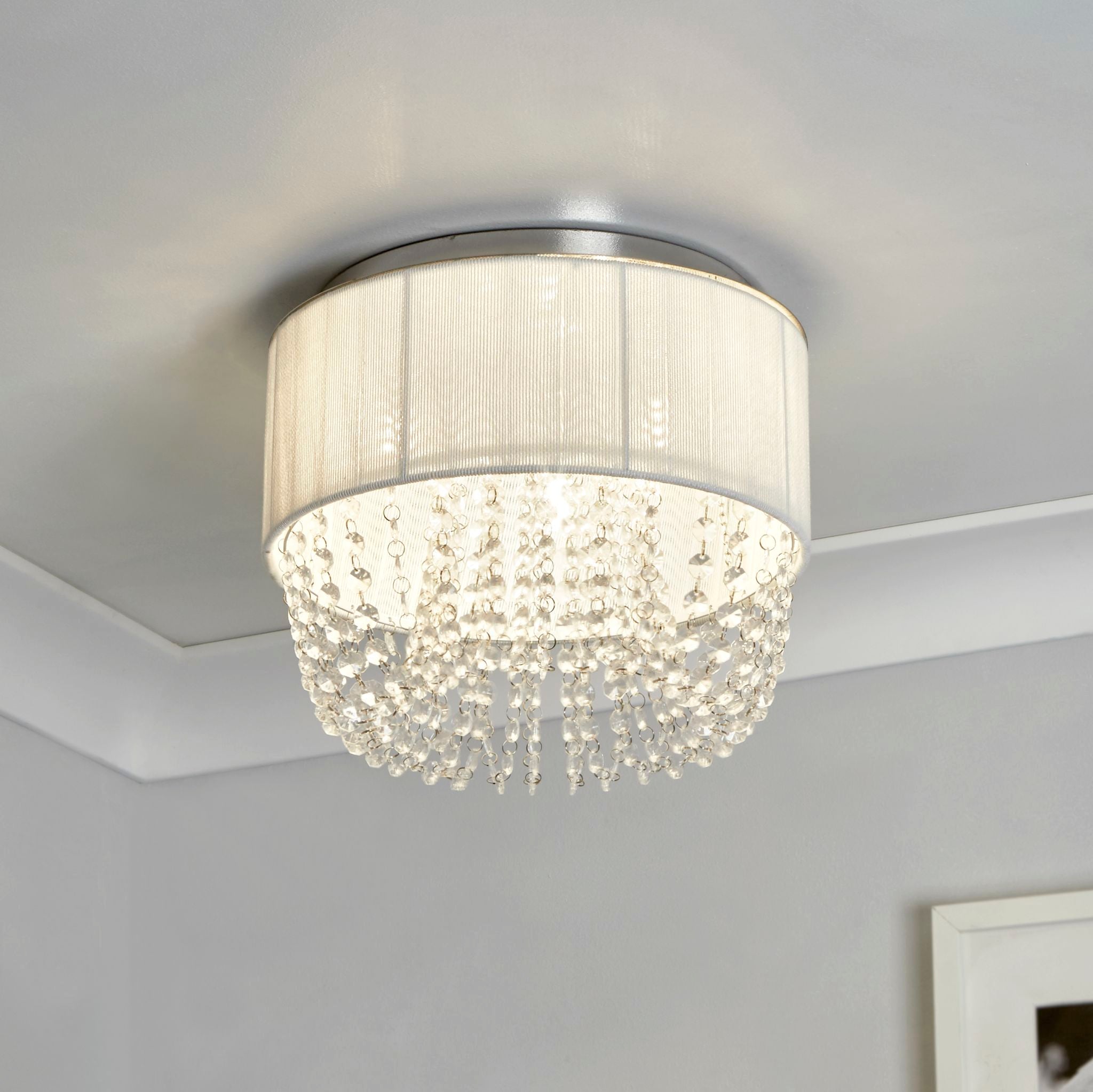 Bellano 3Lt Flush - Chrome Metal