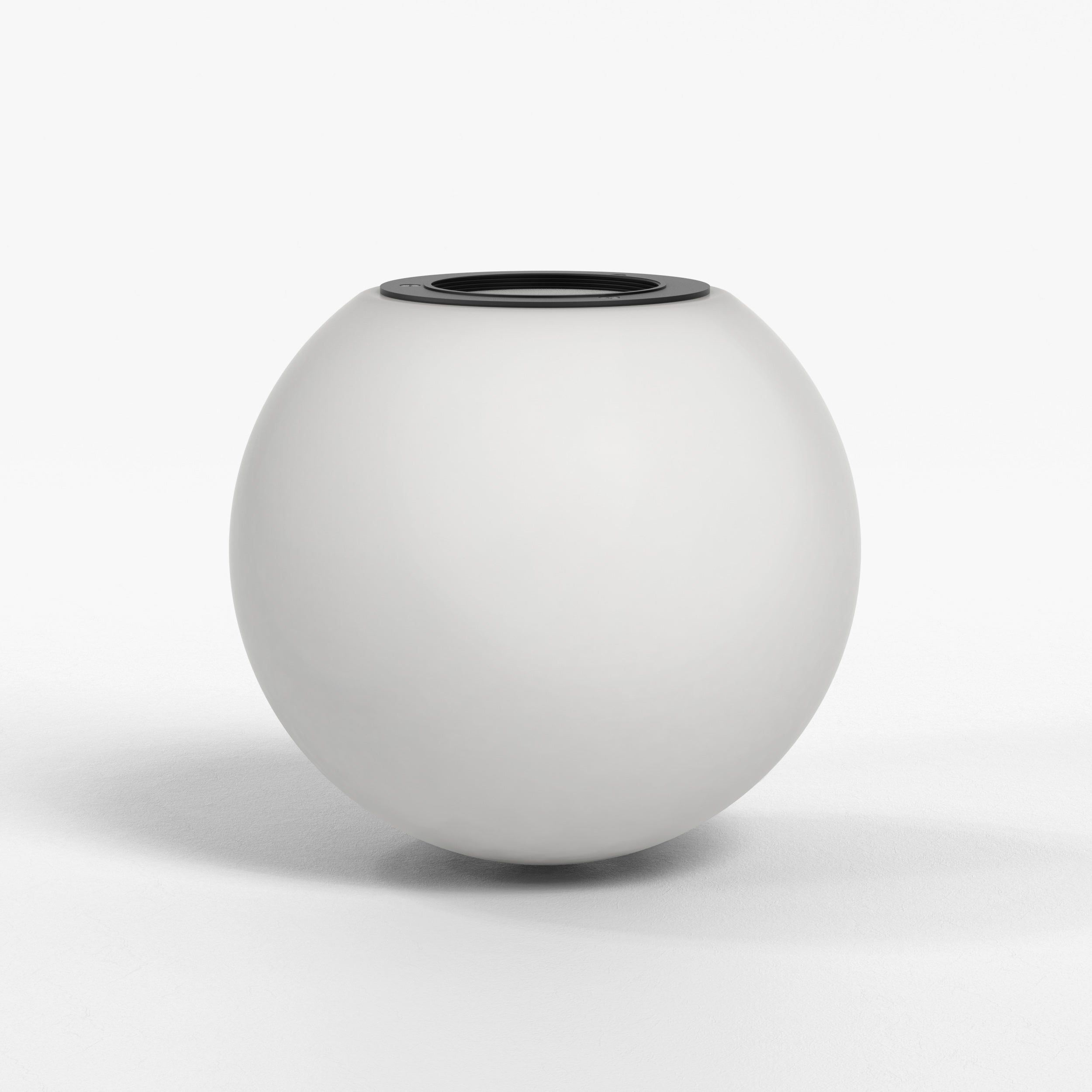 Nara Globe Glass - White (Opal)