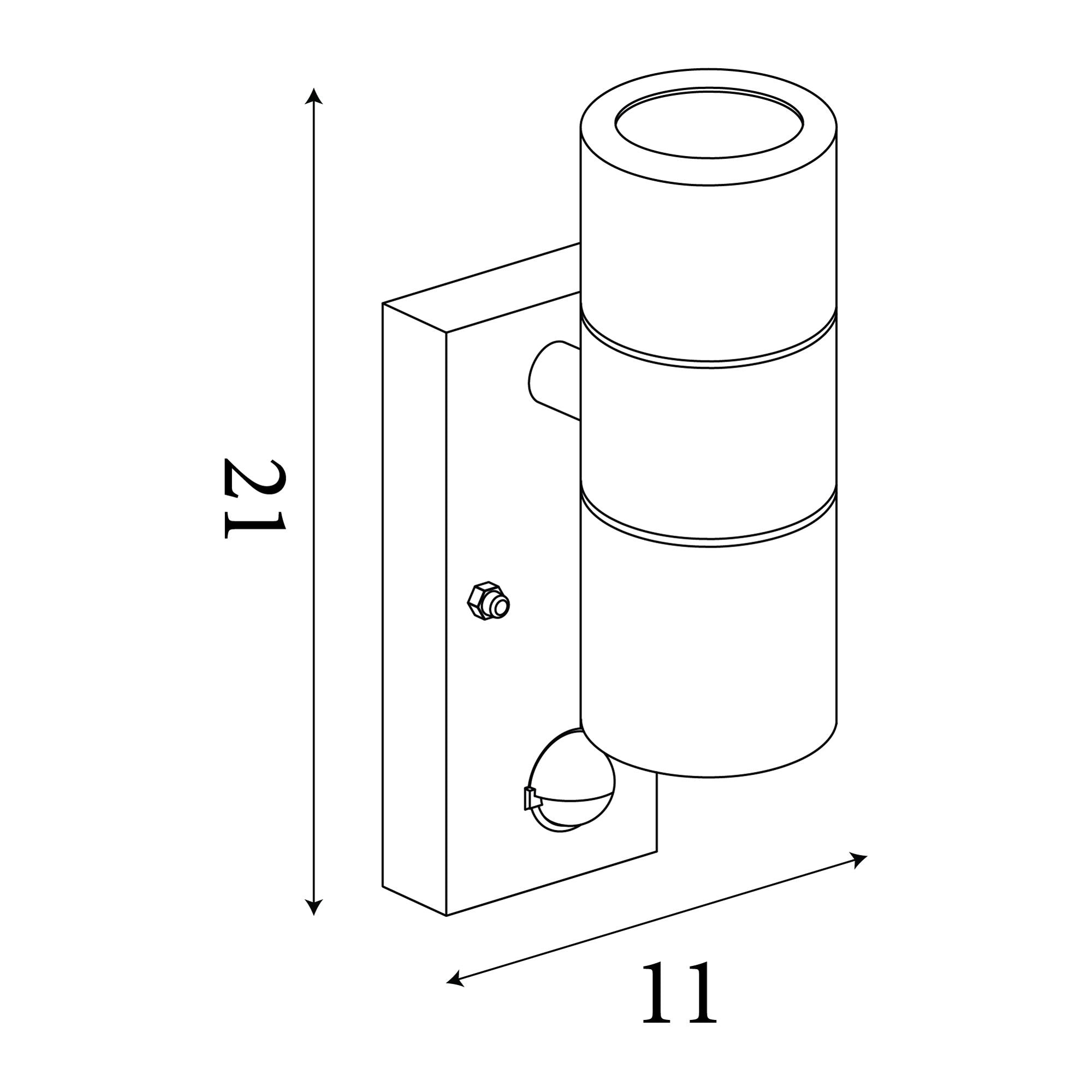 Metro Outdoor Wall Light