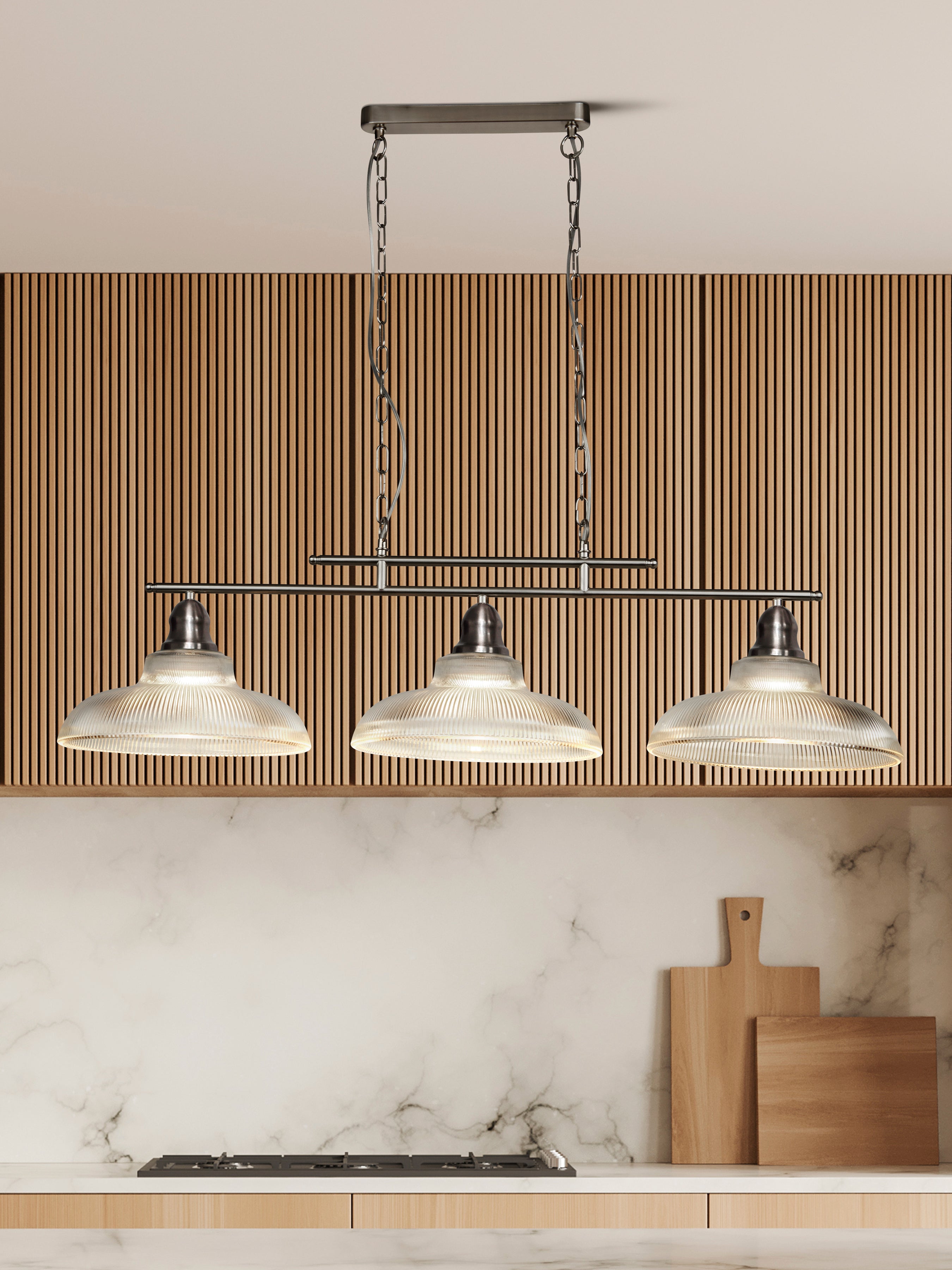 Bistro III 3Lt Bar Pendant (END OF LINE PRODUCT)
