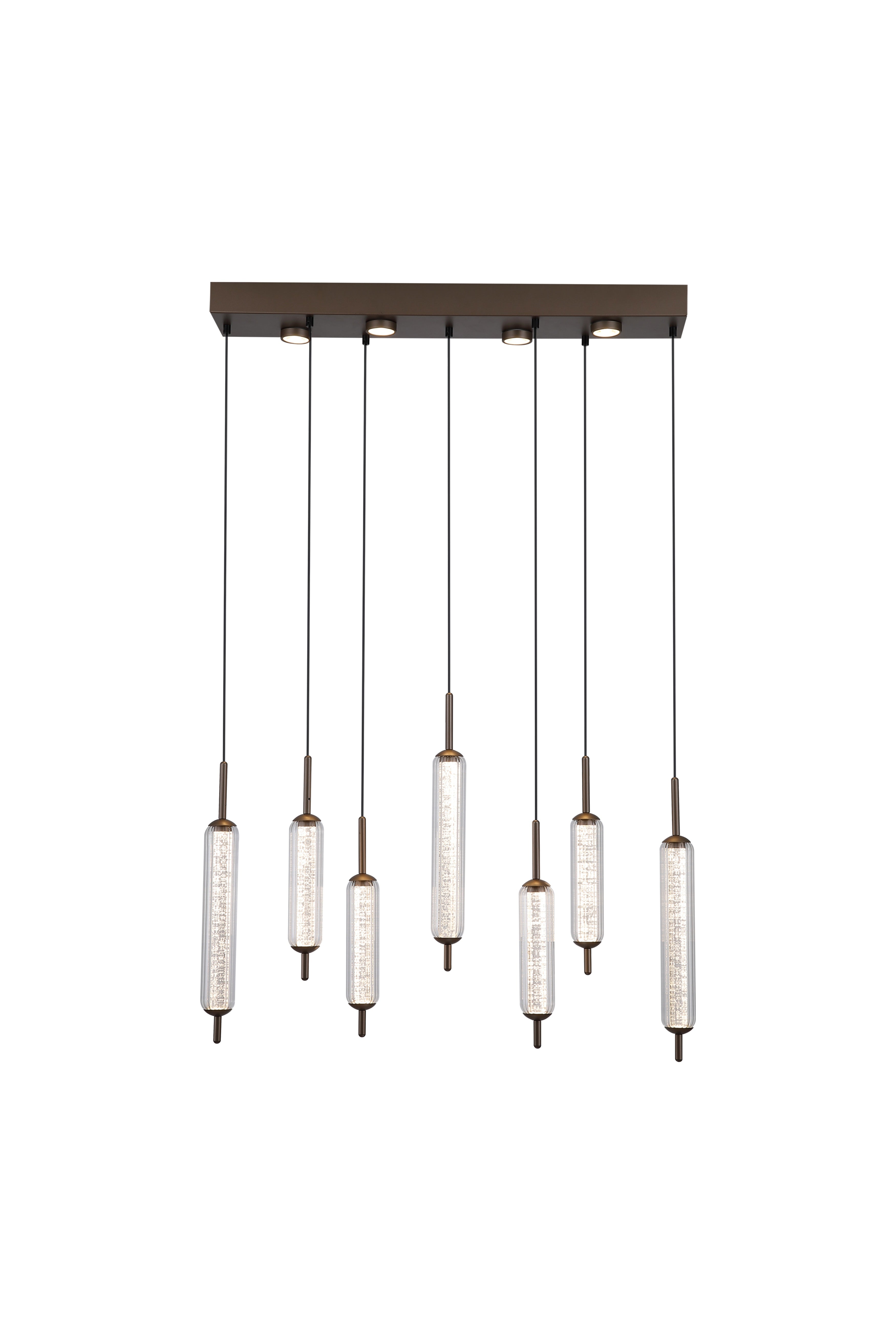 Cattail 7Lt LED Pendant
