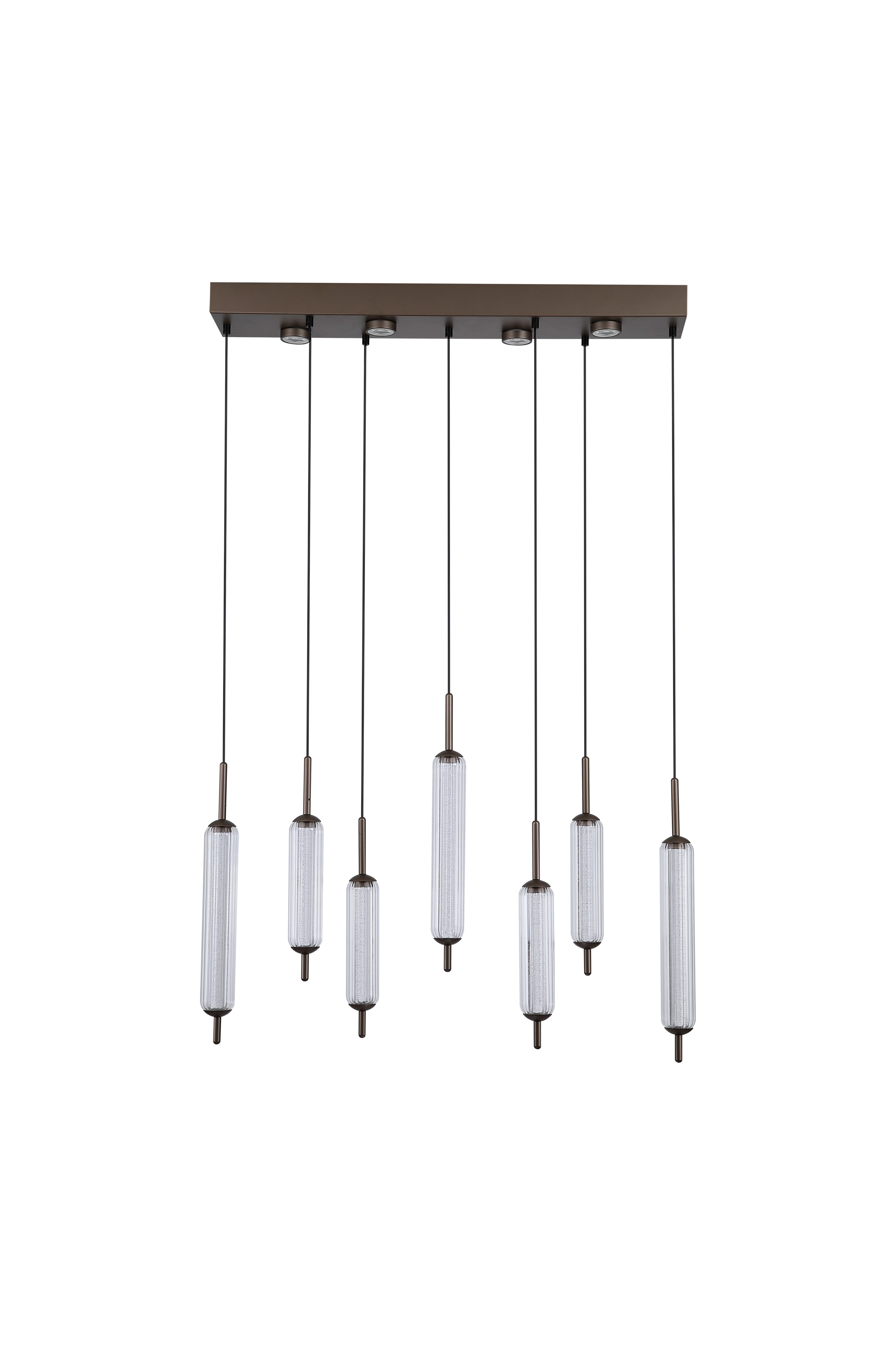 Cattail 7Lt LED Pendant