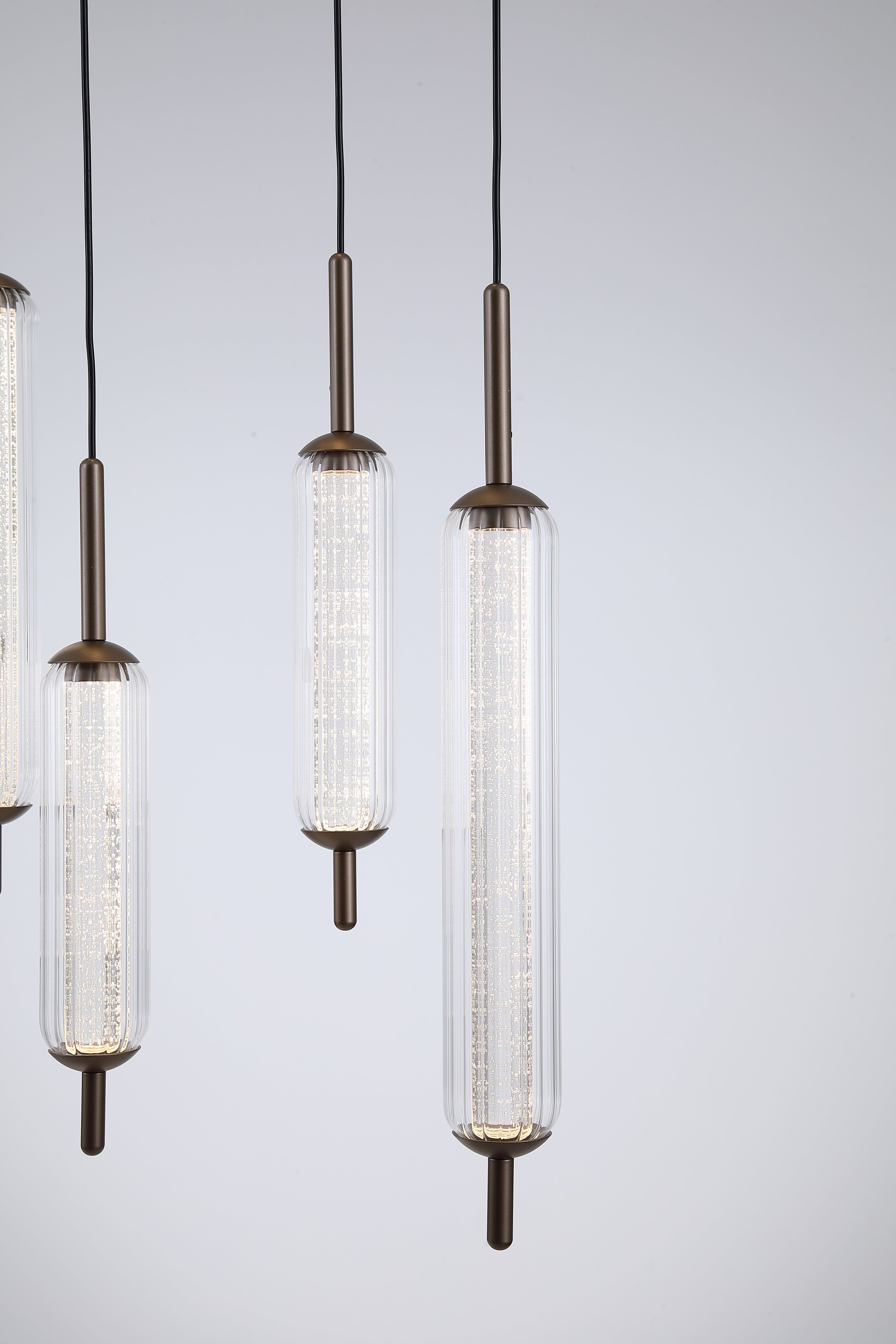 Cattail 7Lt LED Pendant