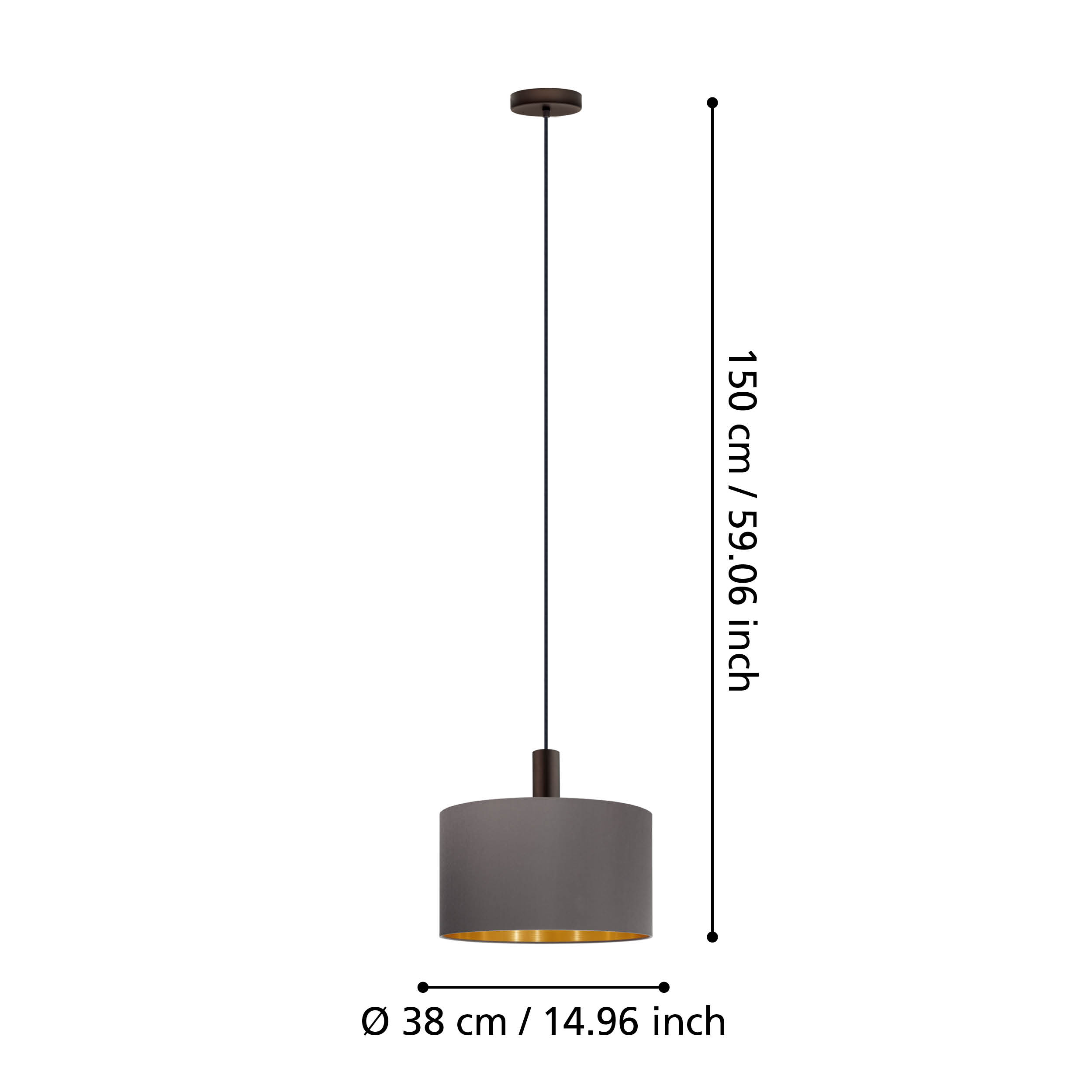 CONCESSA 380mm Single Pendant