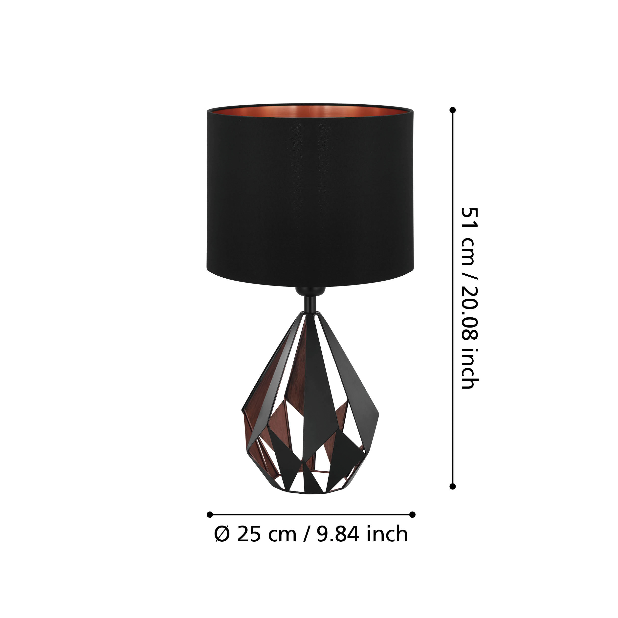 CARLTON 5 Table Lamp