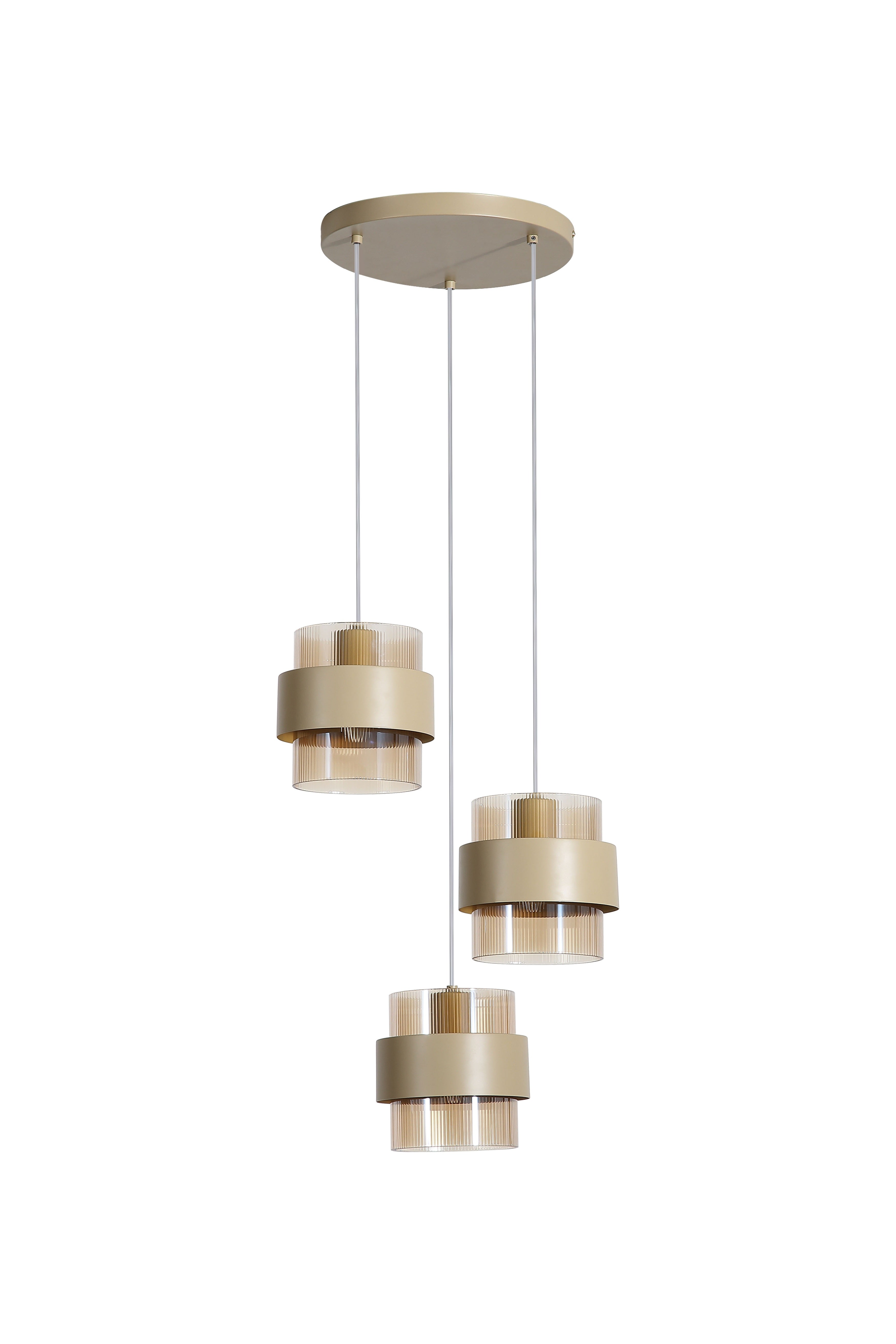Royal 3Lt Multi Drop Pendant