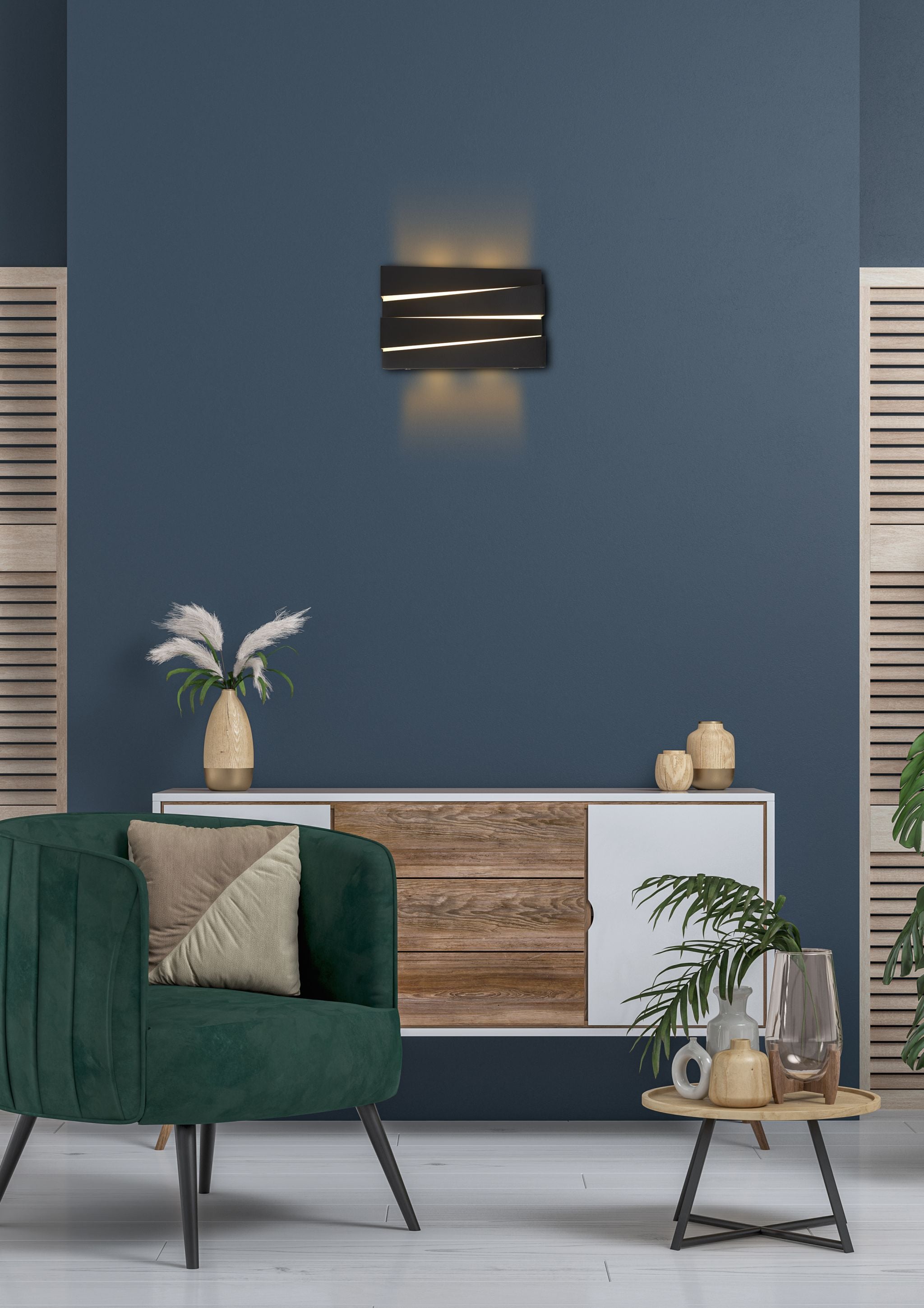 Section LED Wall Light
