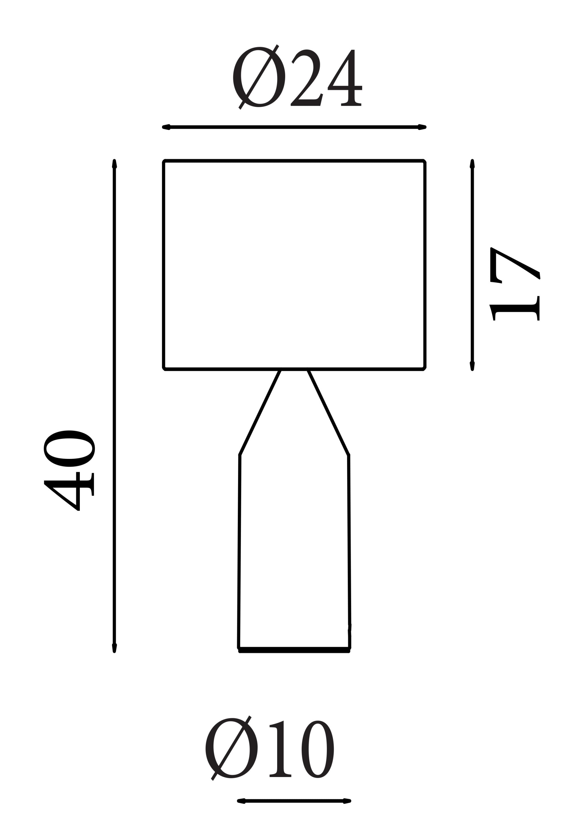 Pheobe 1Lt Table Lamp