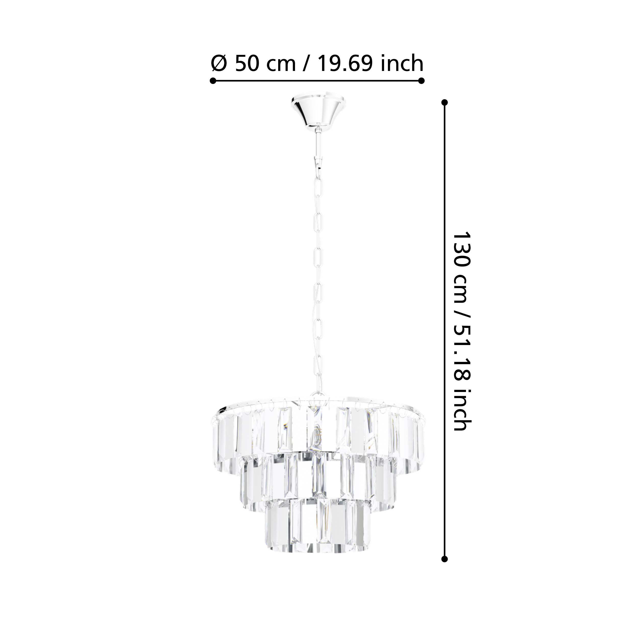 ERSEKA 5  Lamp Chandelier