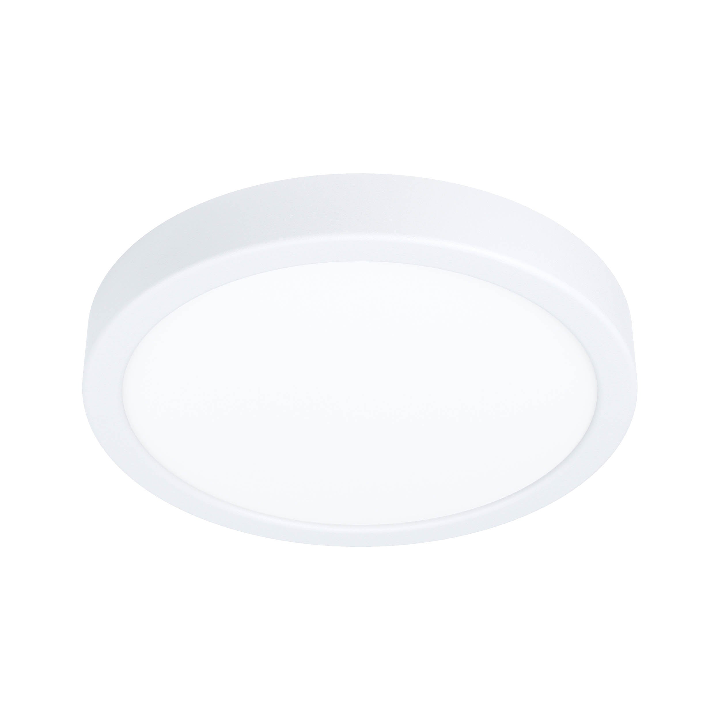 EGLO Fueva 6 Ultra-Slim Surface-Mounted White Round LED Light WBS