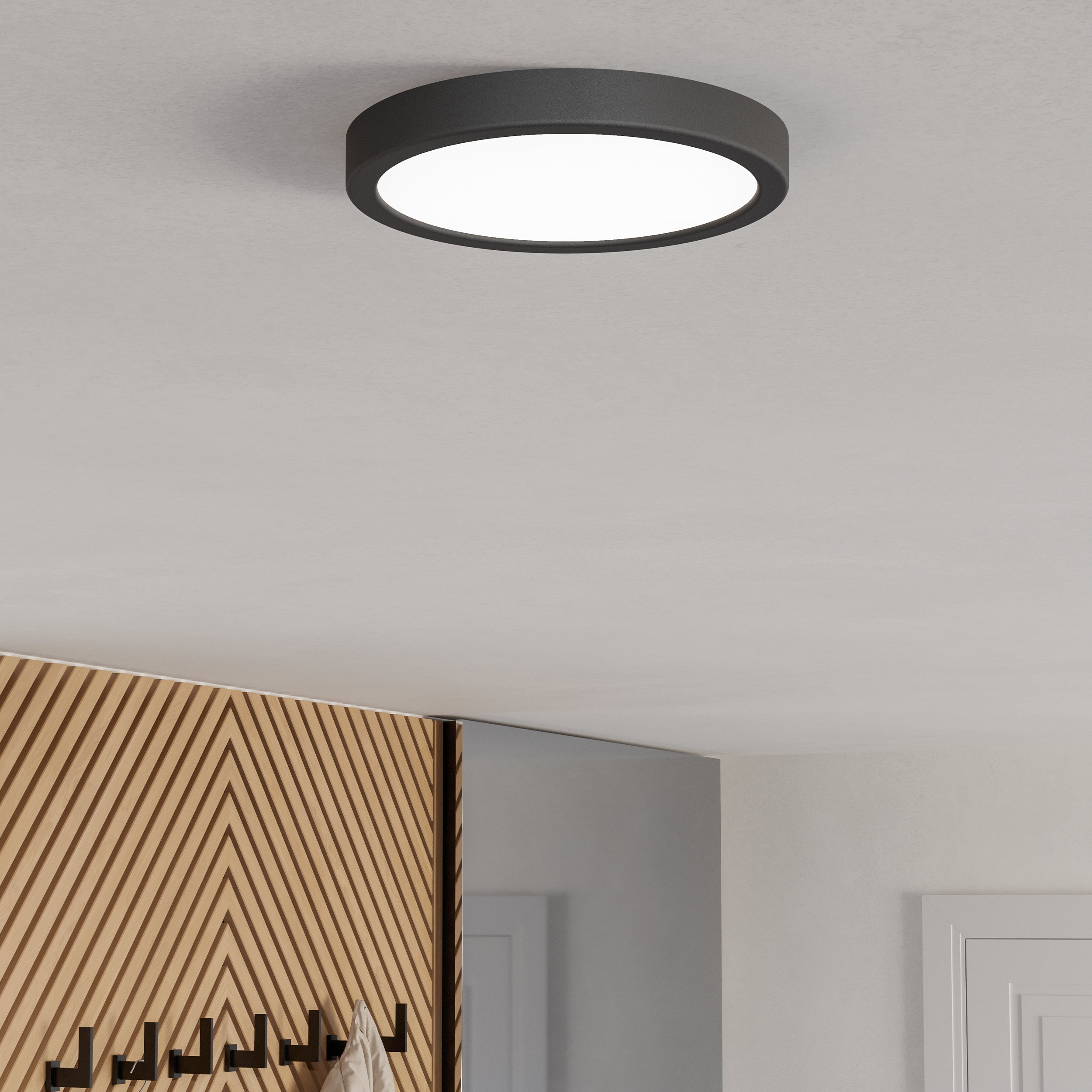 EGLO Fueva 6 Ultra-Slim Circular LED Ceiling Light WBS