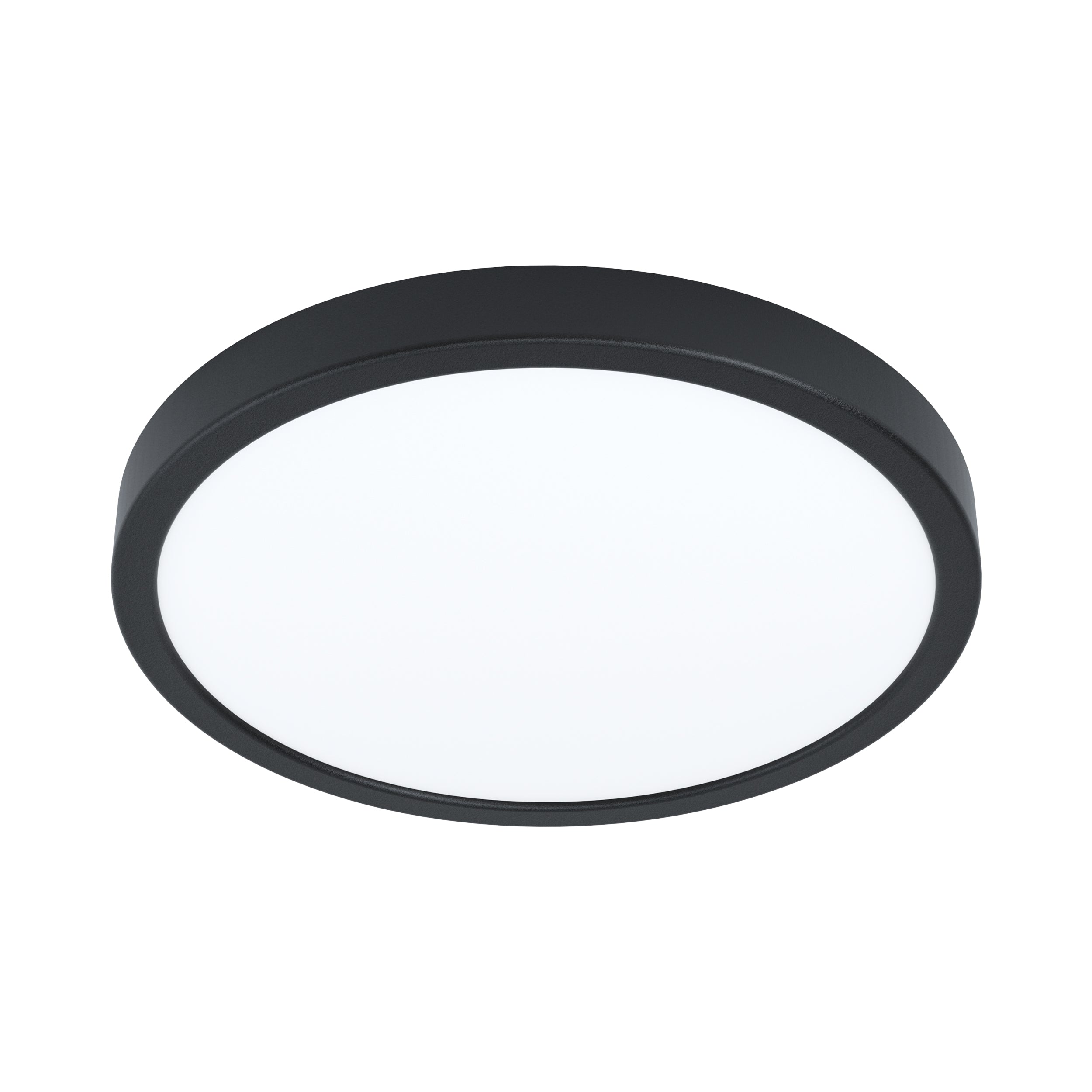EGLO Fueva 6-Z Smart Control RGB IP44 Plastic Ceiling Light, 27.8cm Black