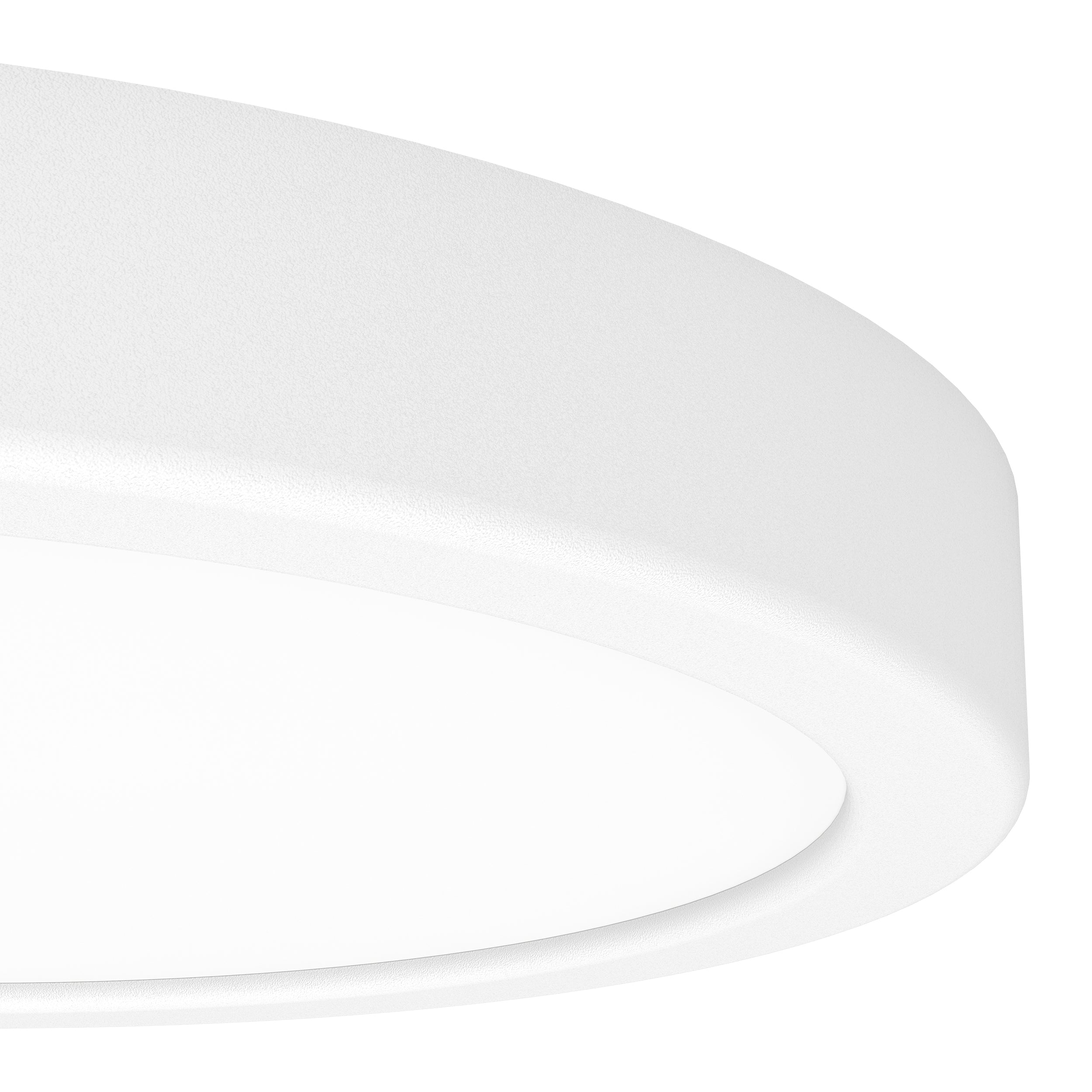 EGLO Fueva 6 Ultra-Slim Surface-Mounted White Circular LED Ceiling Light
