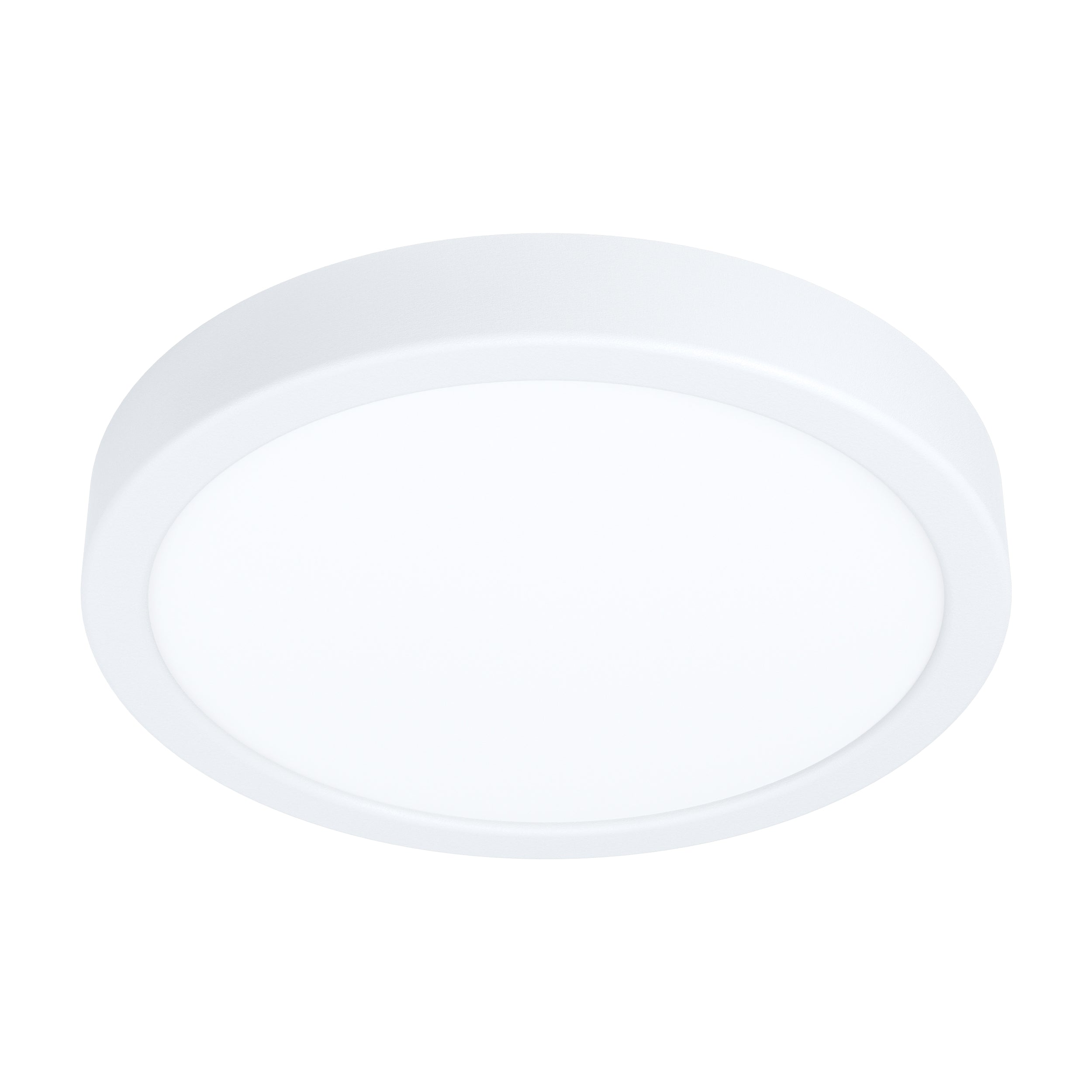 EGLO Fueva 6 Ultra-Slim Surface-Mounted White Circular LED Ceiling Light