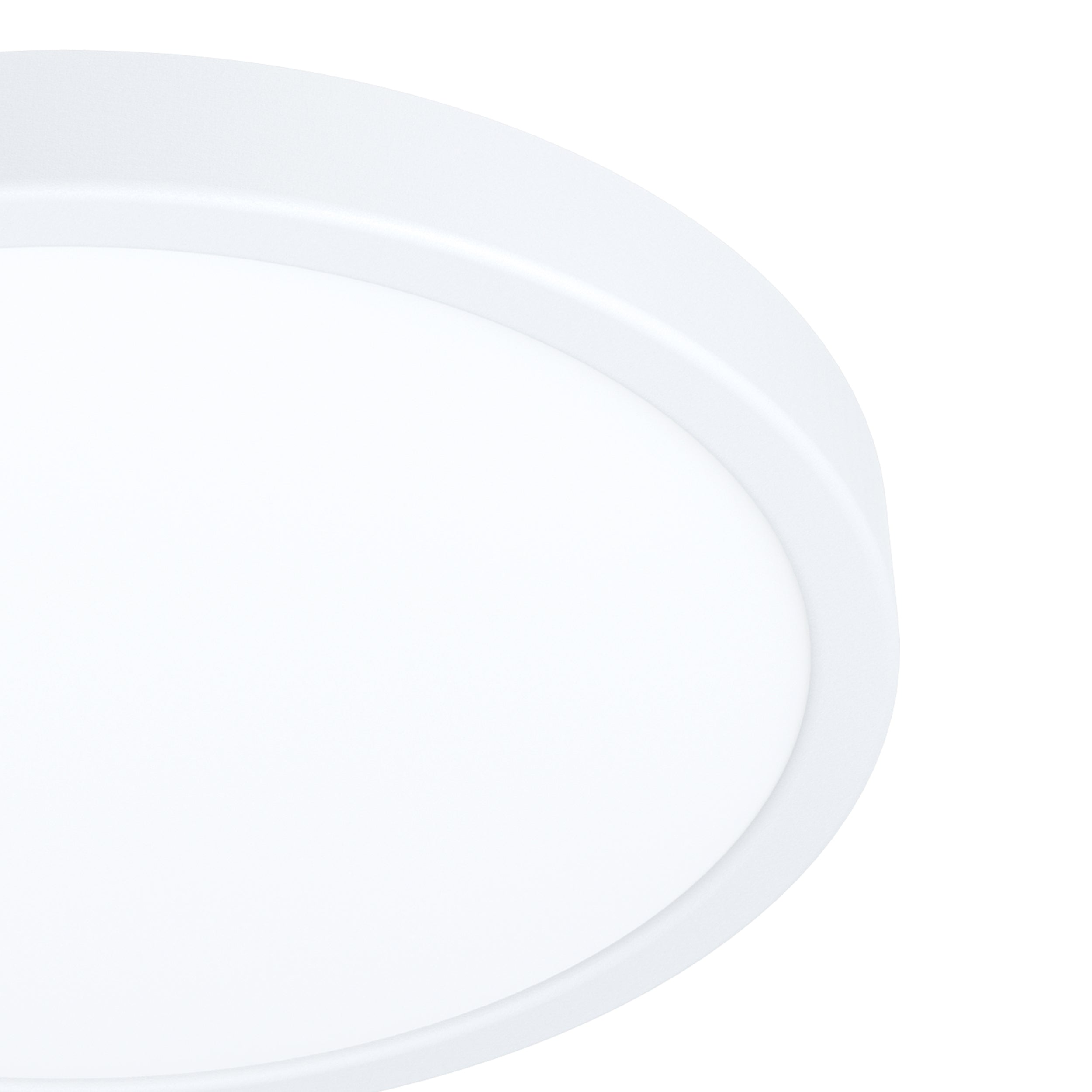 EGLO Fueva 6-Z Smart Control RGB IP44 Plastic Ceiling Light, 27.8cm White