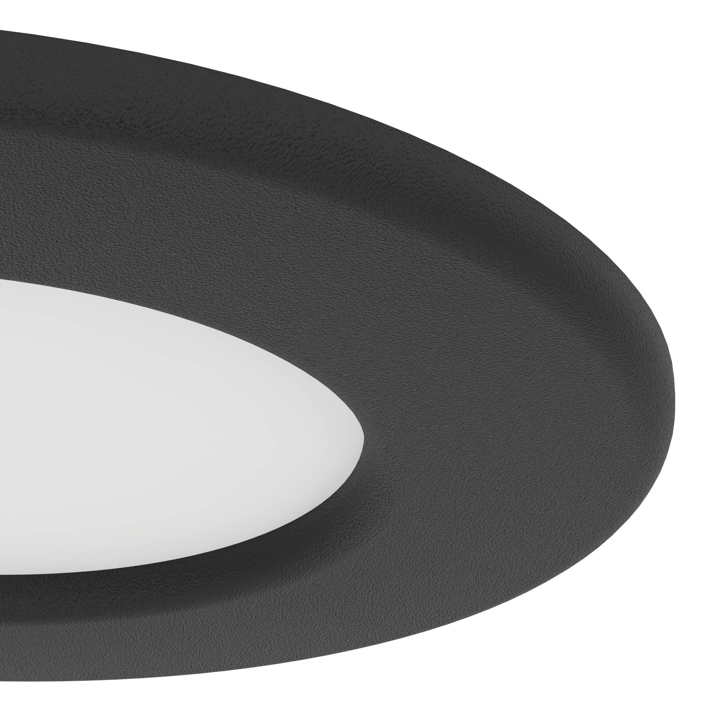EGLO Fueva 6 Recessed LED Light Black 8.6cm