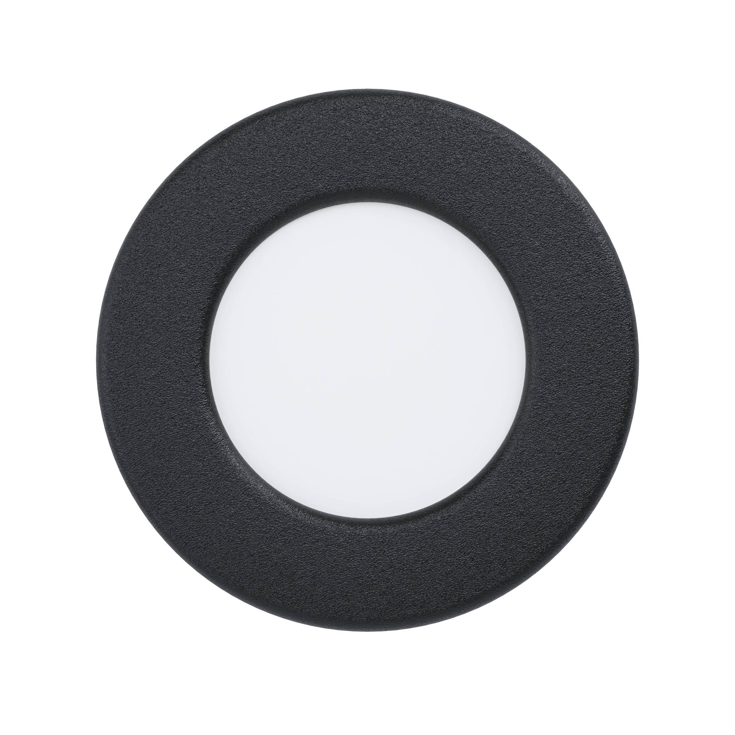 EGLO Fueva 6 Recessed LED Light Black 8.6cm