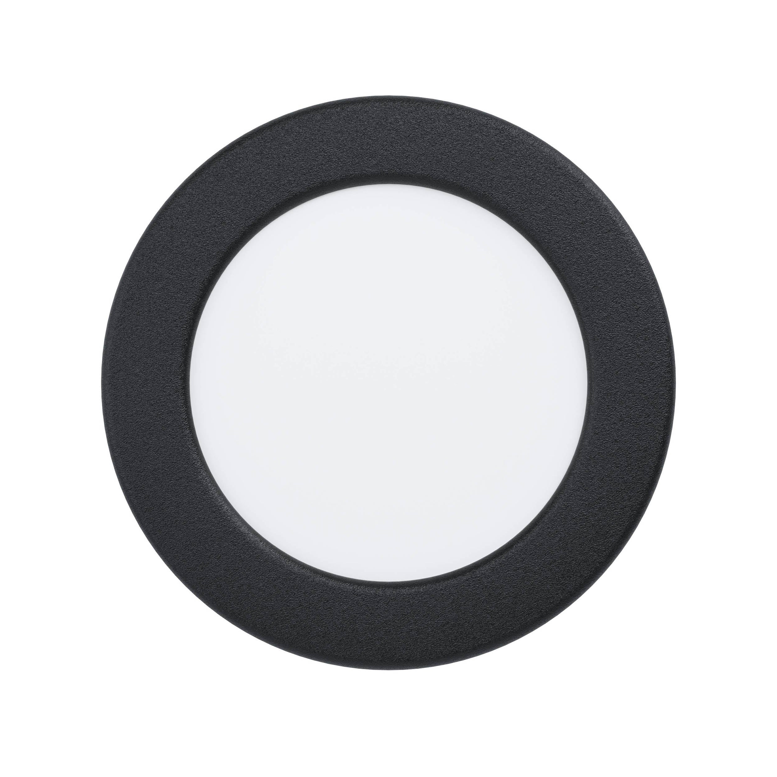 EGLO Fueva 6 Recessed LED Light Black 11.7cm