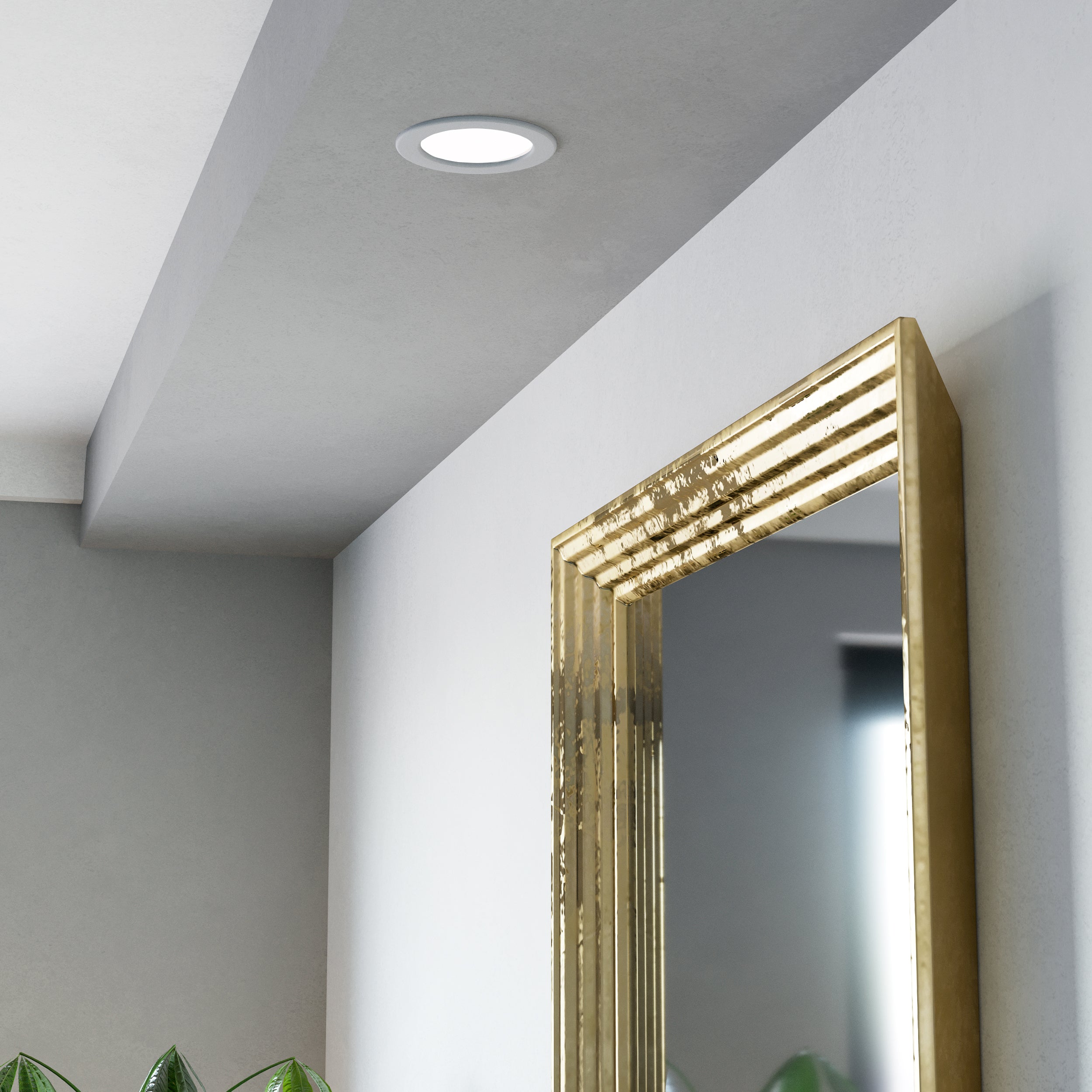 EGLO Fueva 6 White Recessed Light