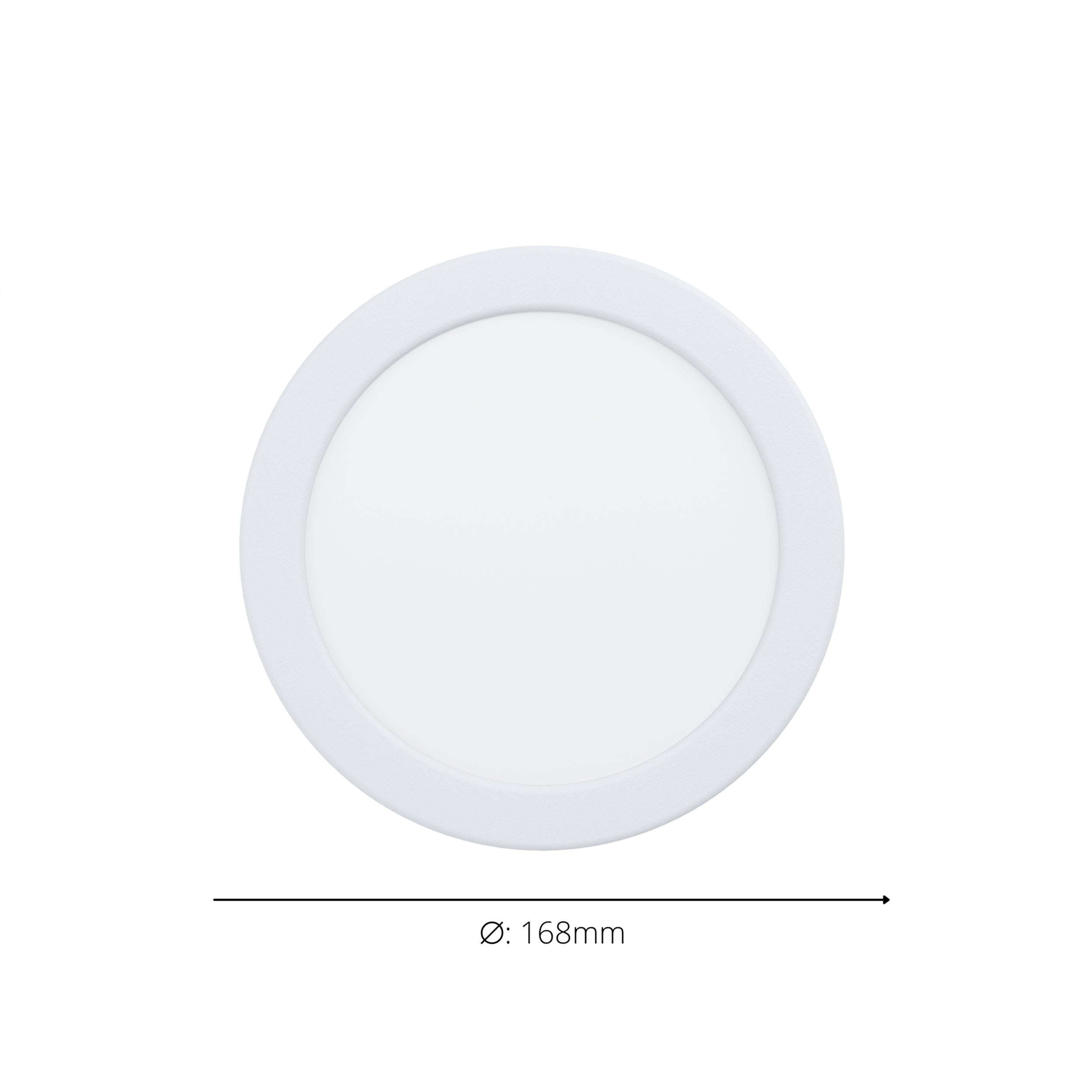 EGLO Fueva 6 White Slim Recessed Light