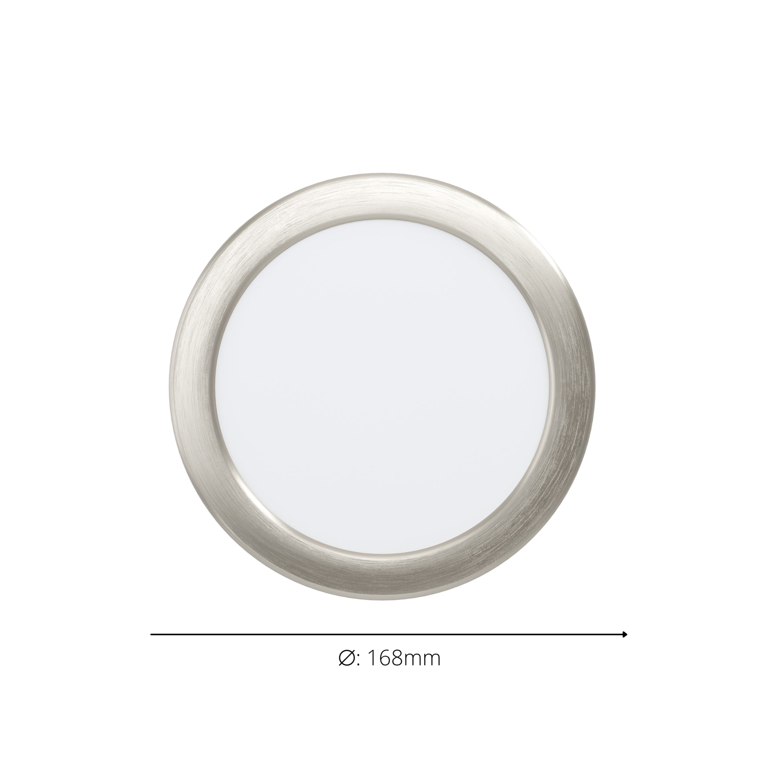 EGLO Fueva 6 White Chrome Recessed Light