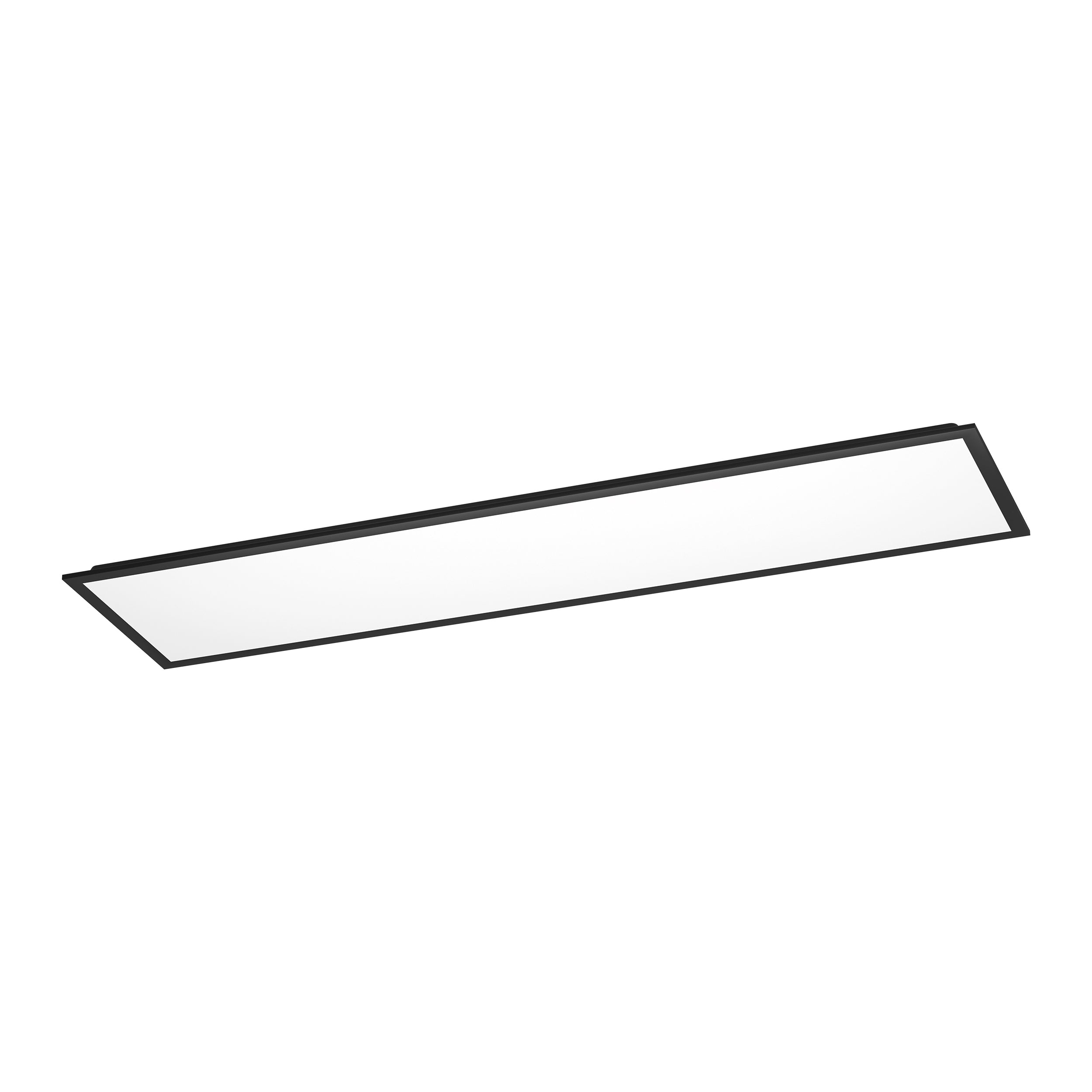 EGLO Moradillo-Z Rectangular Black Slim Ceiling Light  - 295