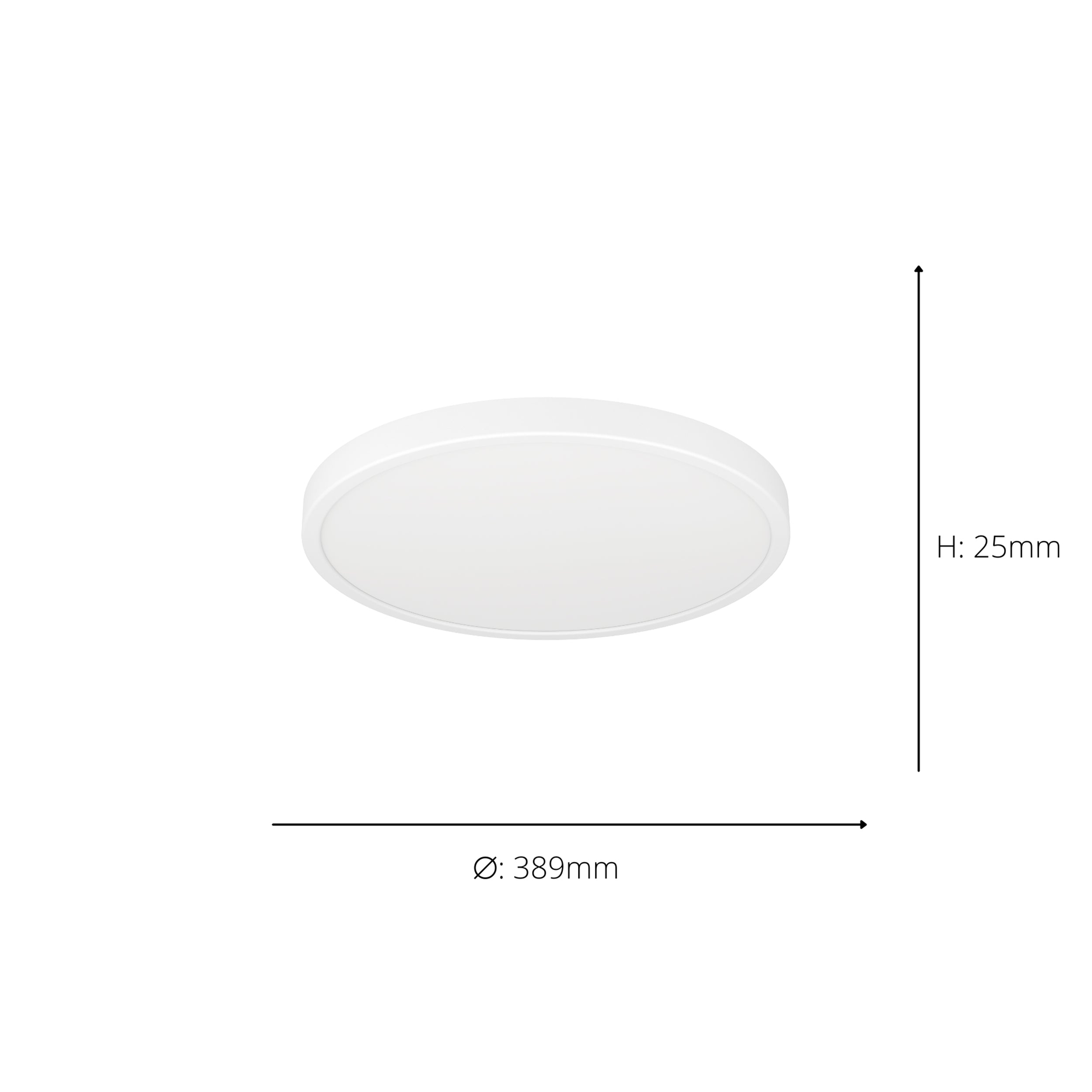 EGLO Fueva 6 White Circular LED Ceiling Light