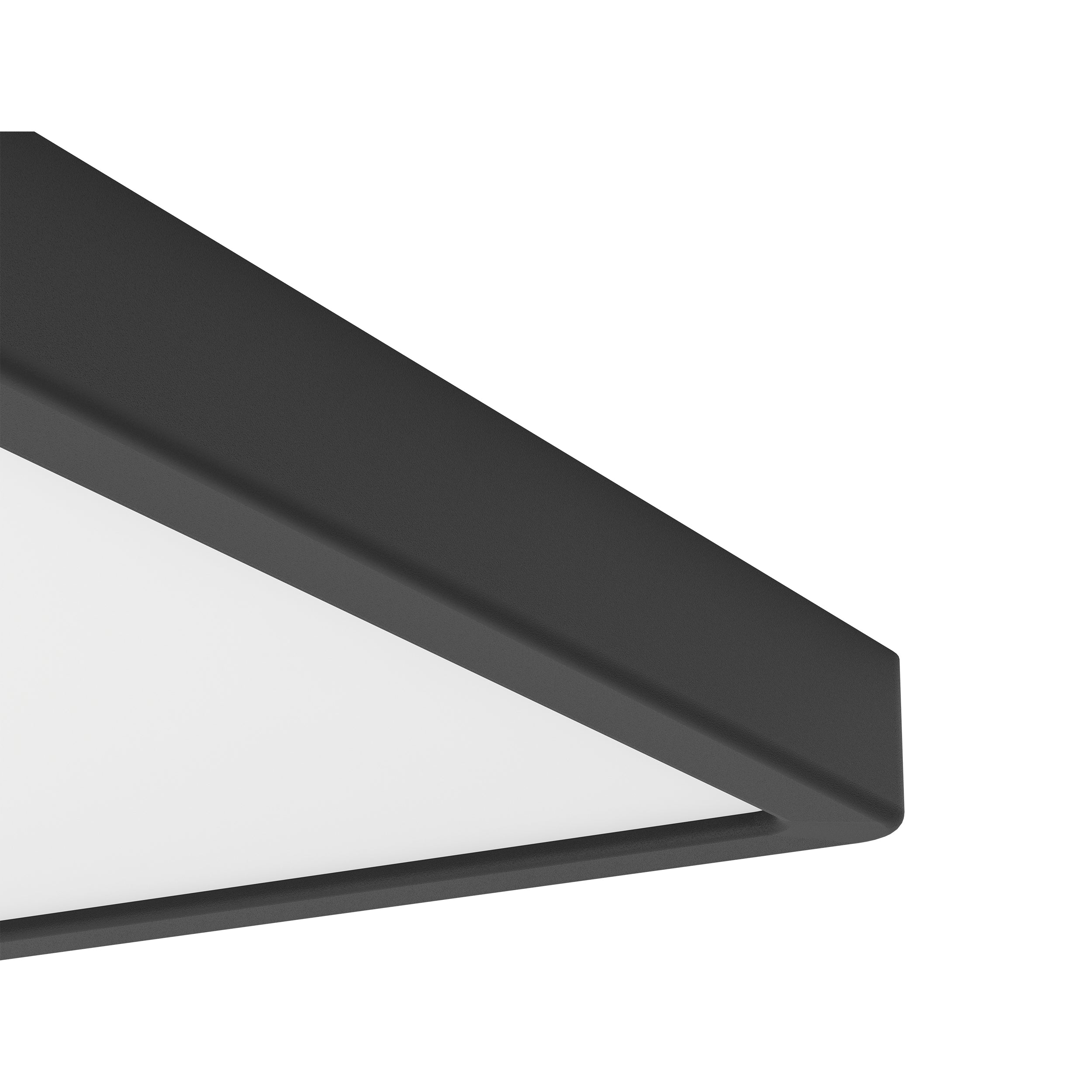 EGLO Fueva 6 Black Square LED Ceiling Light