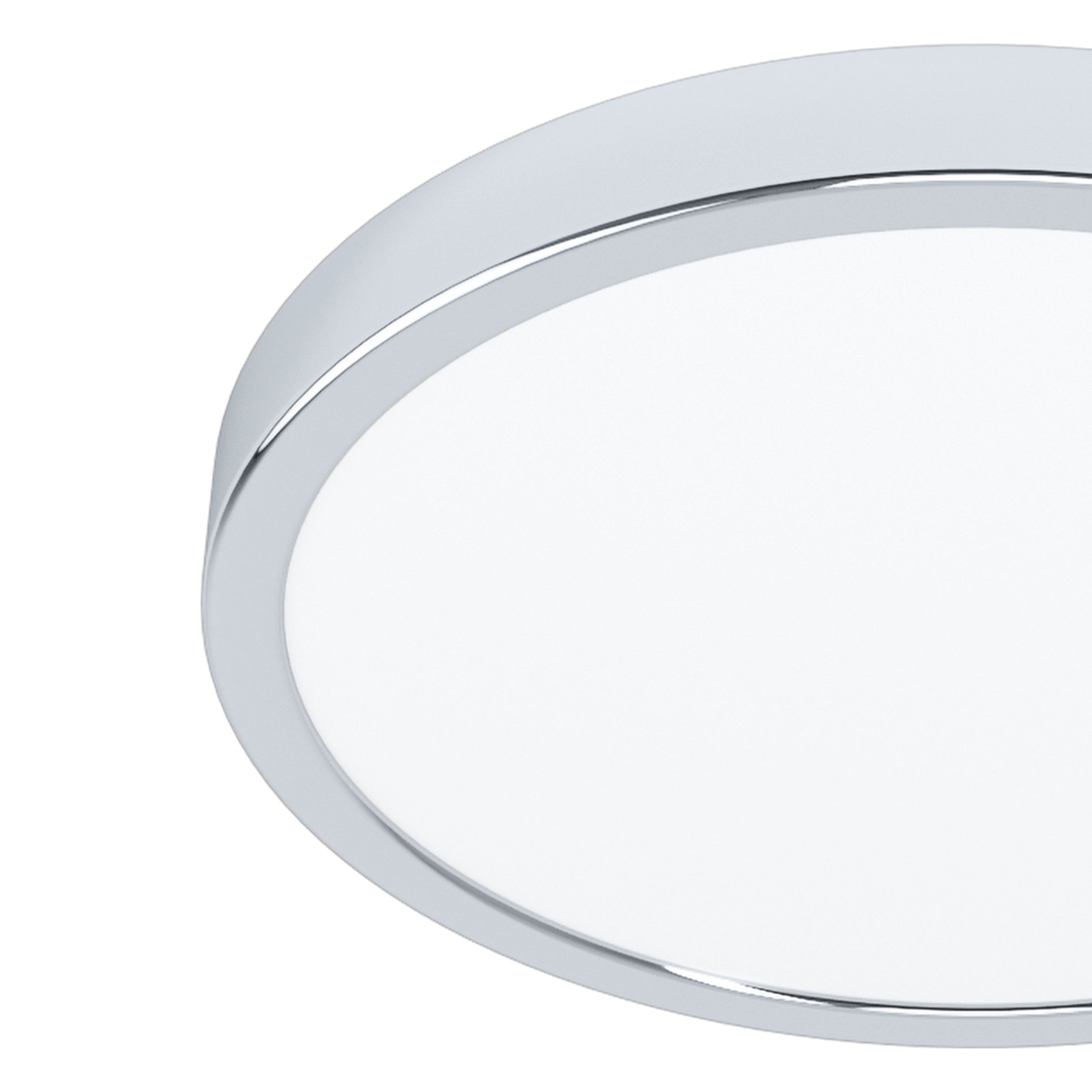 EGLO Fueva 6 Chrome LED Ceiling Light, 27cm
