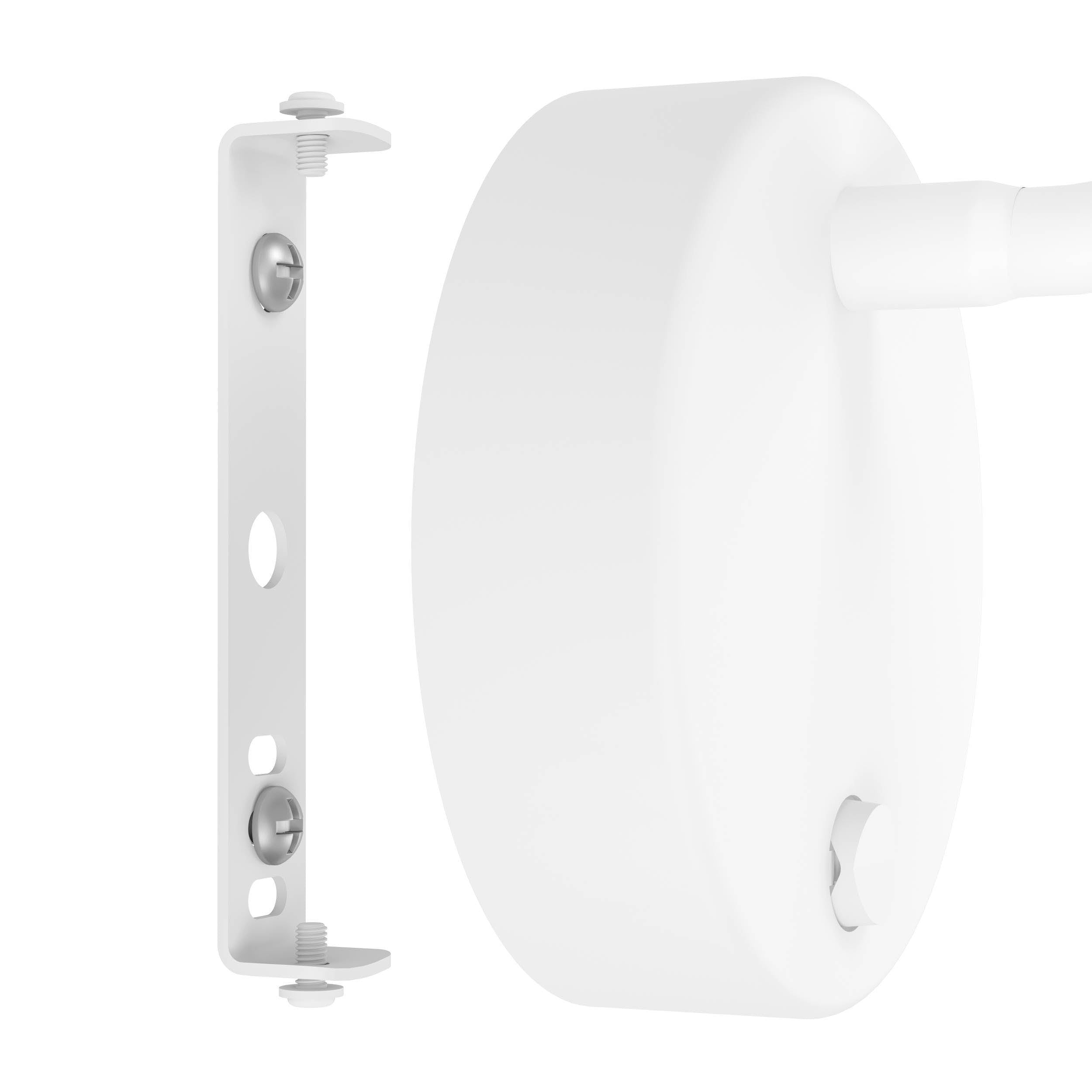 EGLO Olivandino 1 Wall Light Matte White Minimalist LED Wall Light with USB and Switch