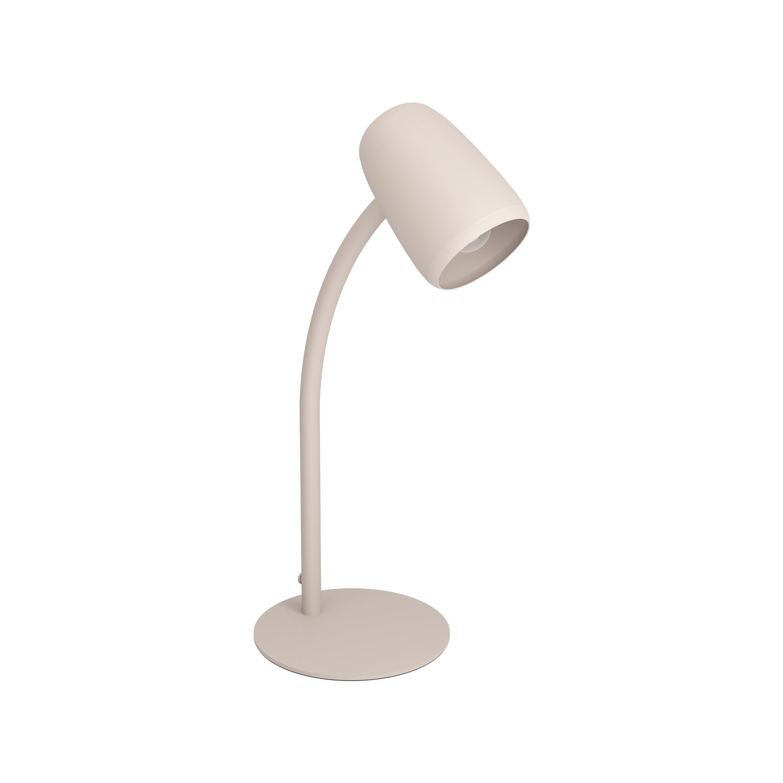 EGLO Carlo Modern Steel Flexible Desk Lamp, Sandy