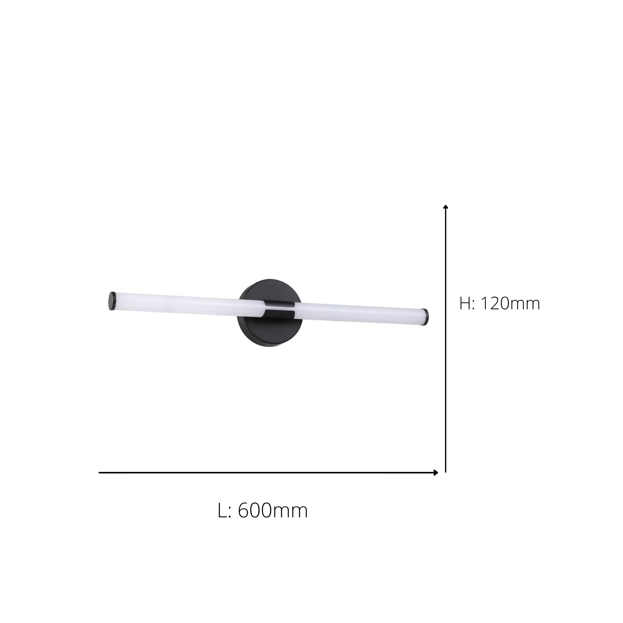 EGLO Ramola Mirror Light Brass 45 cm Brushed Brass LED Mirror Light with CCT and IP44